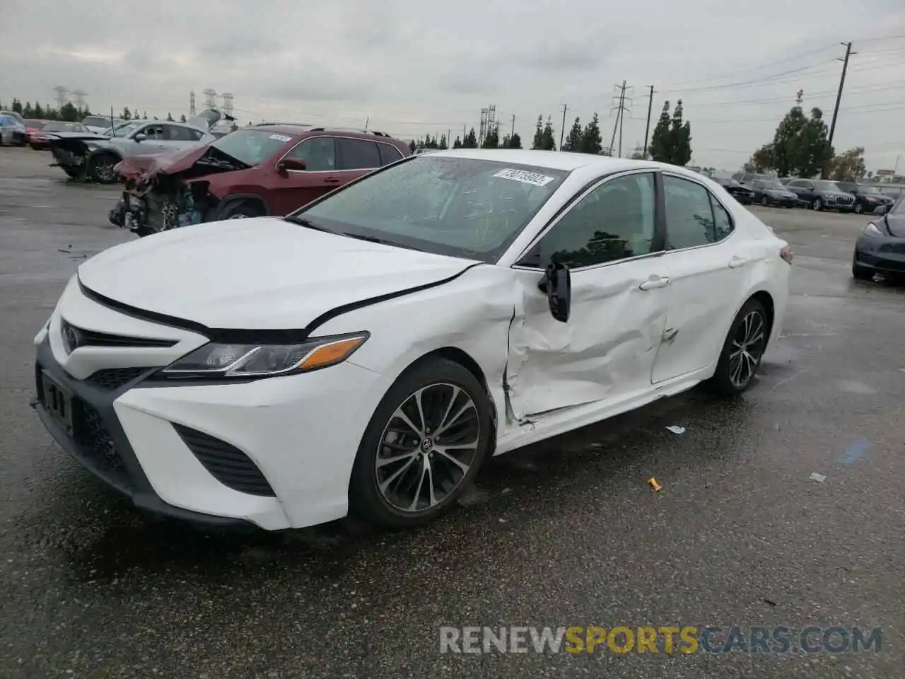 1 Photograph of a damaged car 4T1B11HK5KU280314 TOYOTA CAMRY 2019