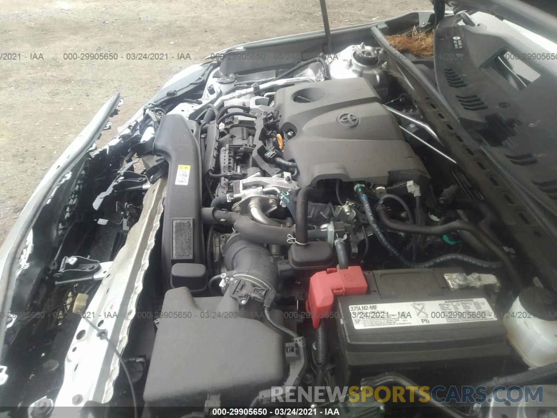 10 Photograph of a damaged car 4T1B11HK5KU280667 TOYOTA CAMRY 2019