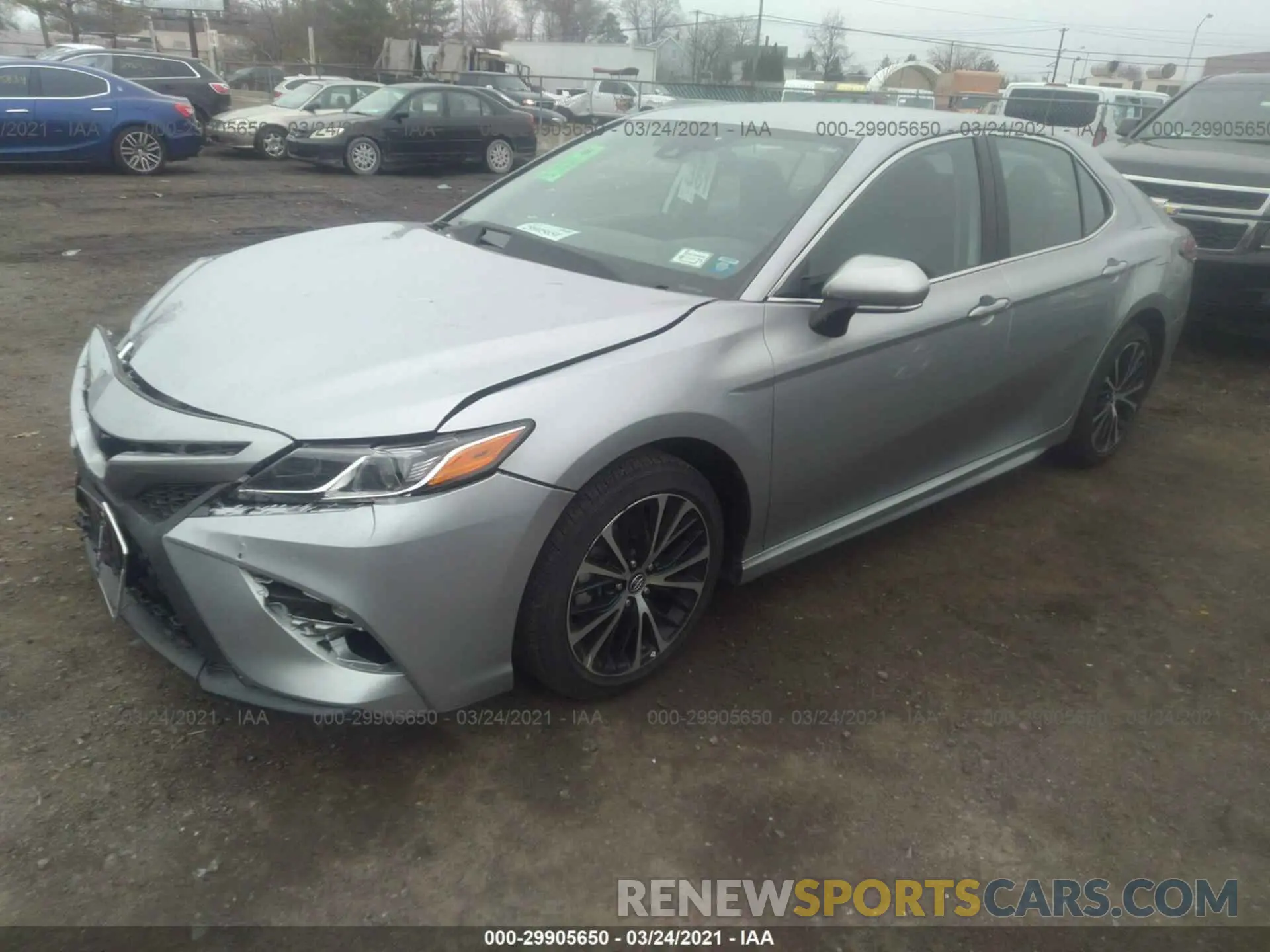 2 Photograph of a damaged car 4T1B11HK5KU280667 TOYOTA CAMRY 2019
