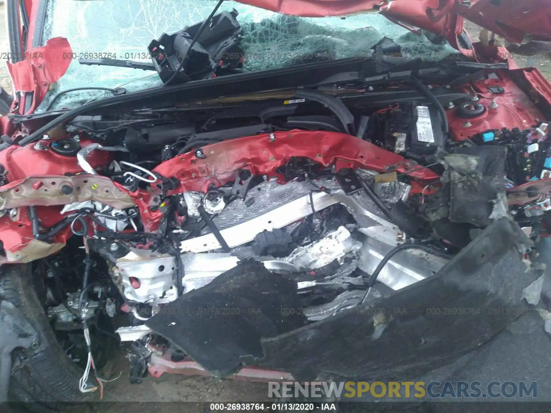 10 Photograph of a damaged car 4T1B11HK5KU282435 TOYOTA CAMRY 2019