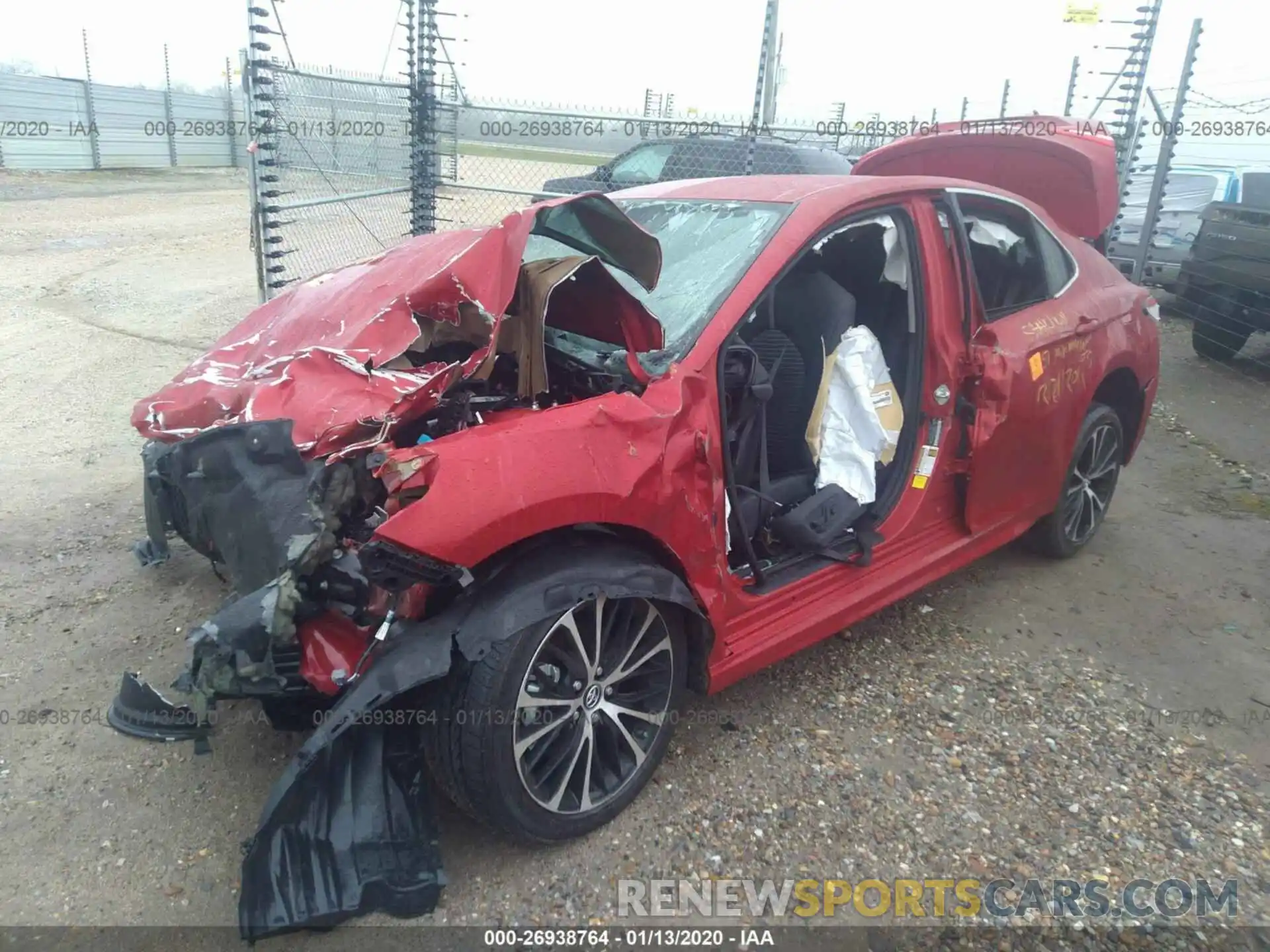 2 Photograph of a damaged car 4T1B11HK5KU282435 TOYOTA CAMRY 2019