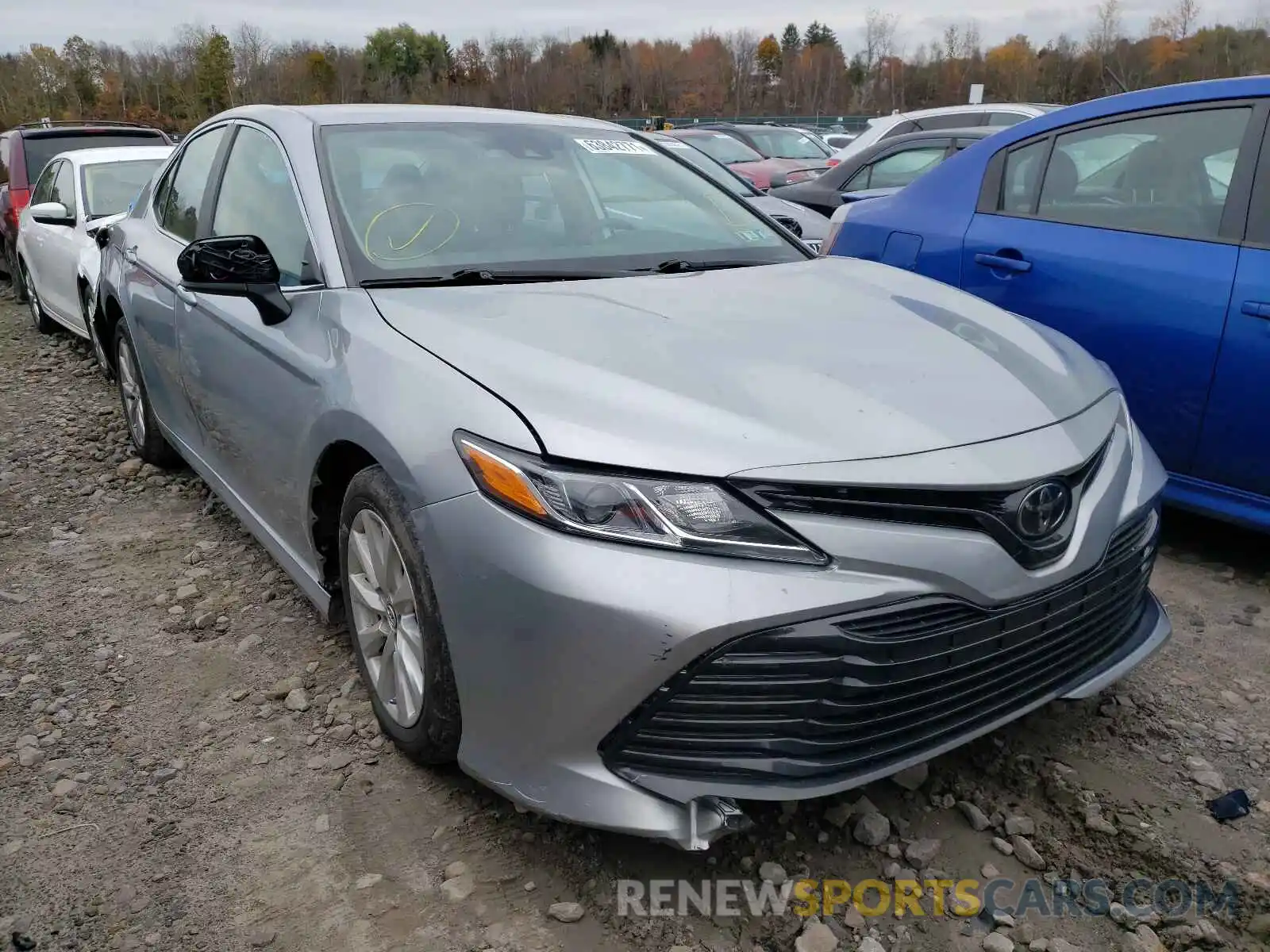 1 Photograph of a damaged car 4T1B11HK5KU283620 TOYOTA CAMRY 2019