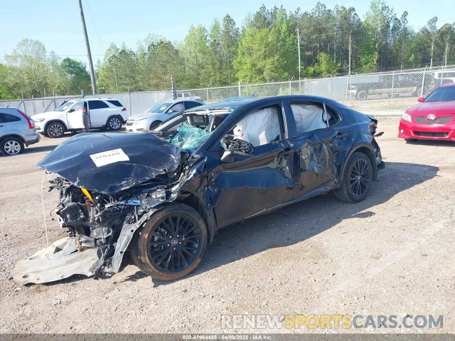 2 Photograph of a damaged car 4T1B11HK5KU286095 TOYOTA CAMRY 2019