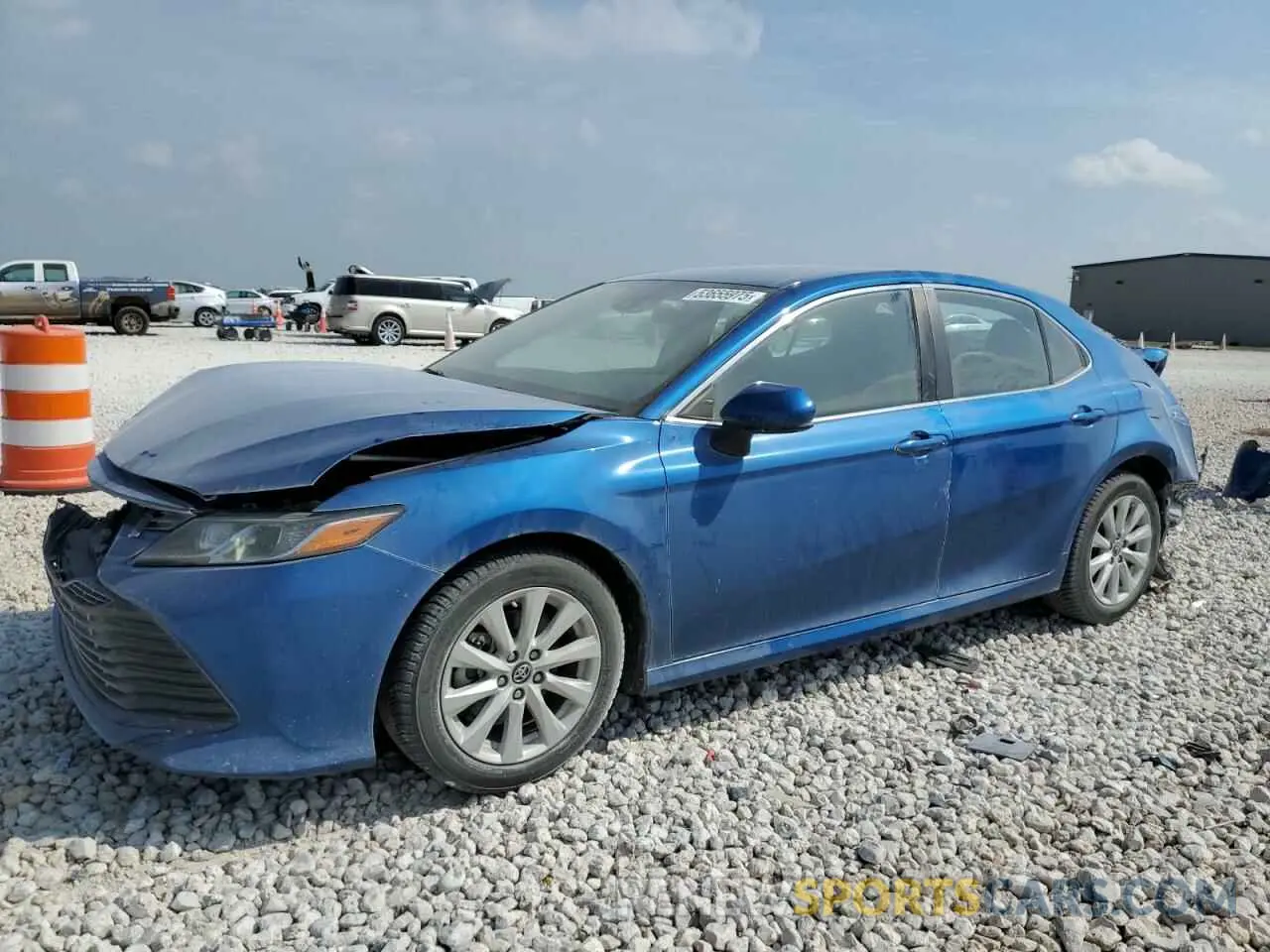 1 Photograph of a damaged car 4T1B11HK5KU288073 TOYOTA CAMRY 2019