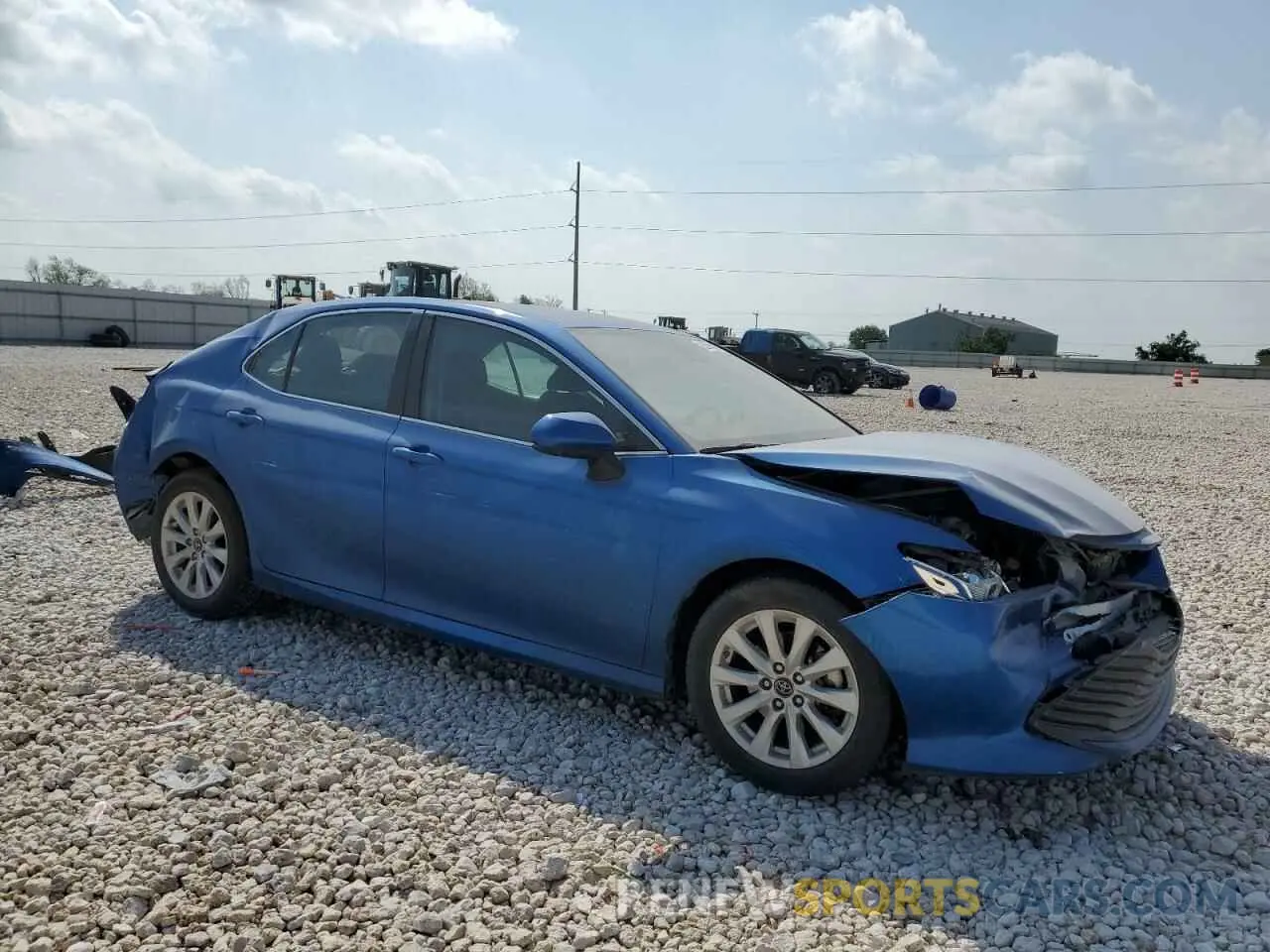 4 Photograph of a damaged car 4T1B11HK5KU288073 TOYOTA CAMRY 2019