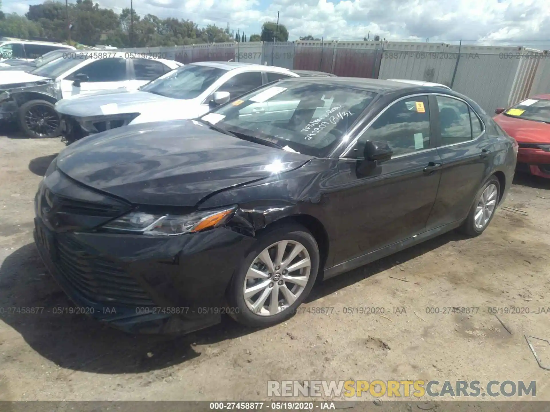 2 Photograph of a damaged car 4T1B11HK5KU290809 TOYOTA CAMRY 2019