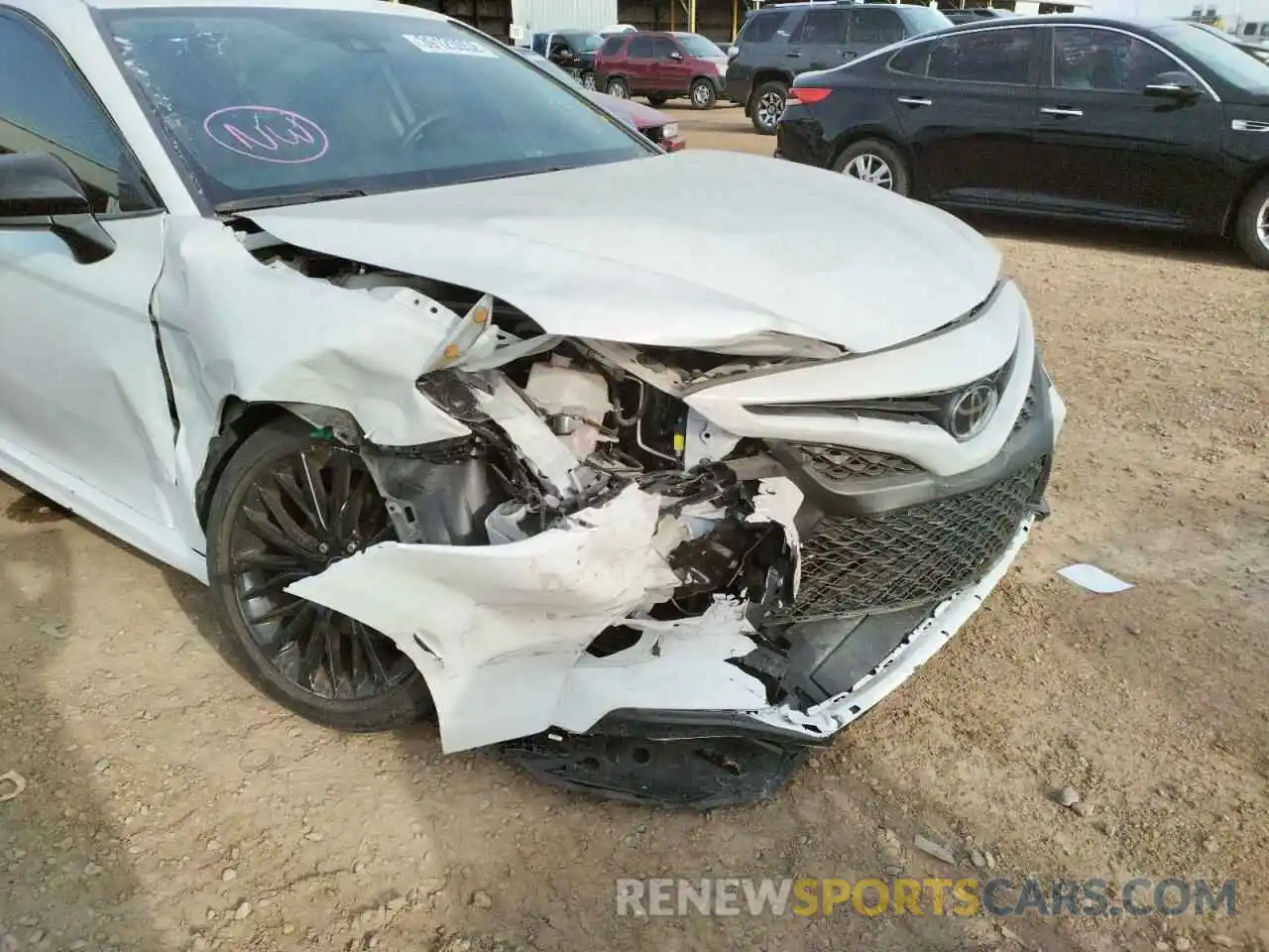 9 Photograph of a damaged car 4T1B11HK5KU292589 TOYOTA CAMRY 2019