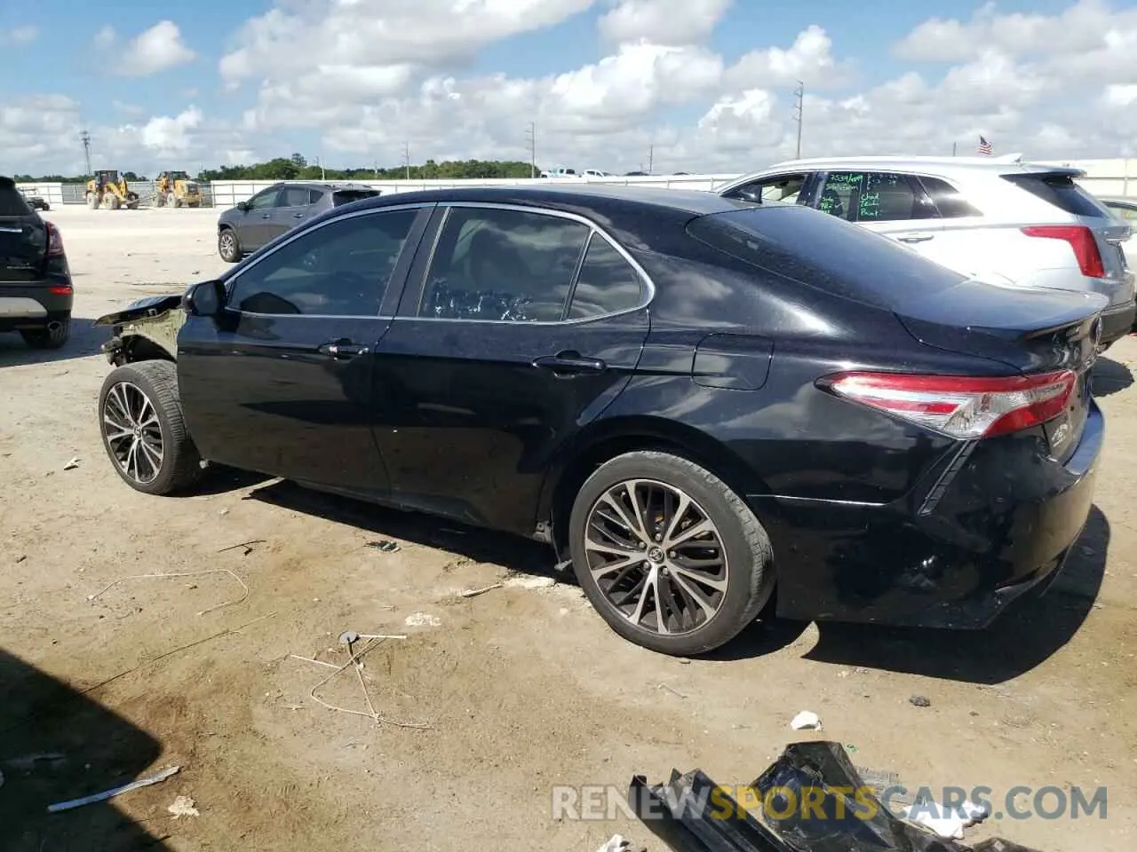 2 Photograph of a damaged car 4T1B11HK5KU293452 TOYOTA CAMRY 2019