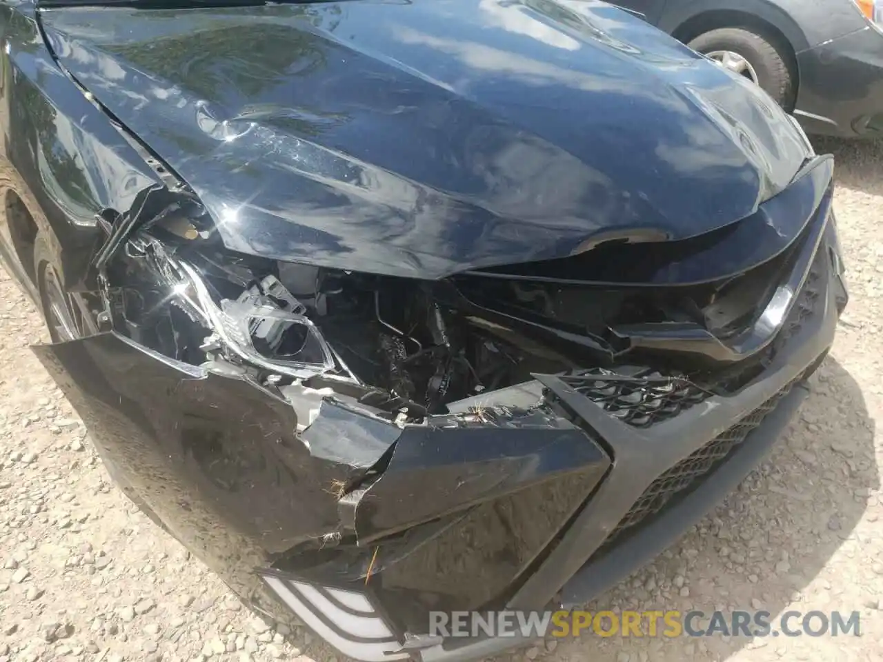 9 Photograph of a damaged car 4T1B11HK5KU294570 TOYOTA CAMRY 2019