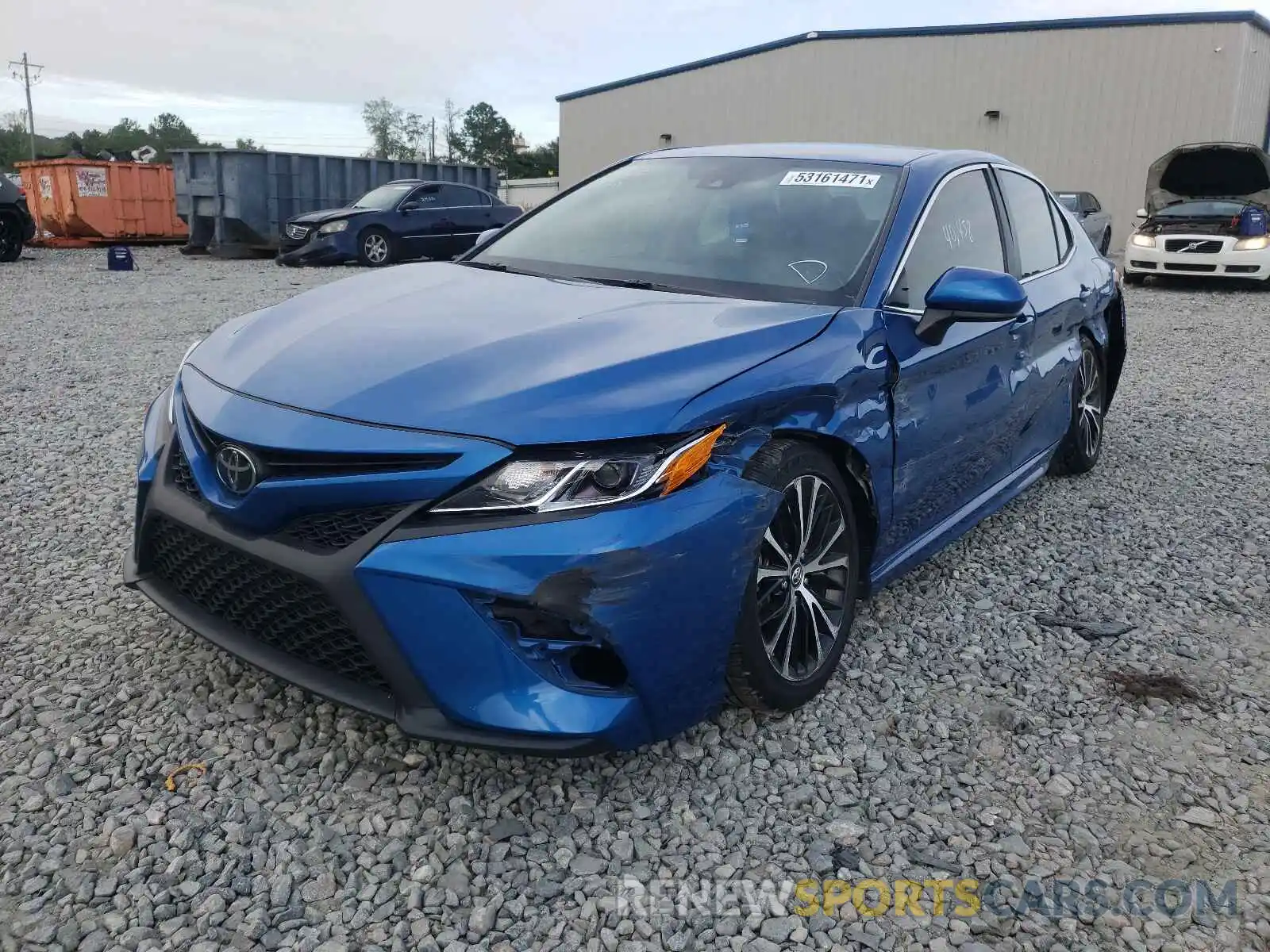 2 Photograph of a damaged car 4T1B11HK5KU299798 TOYOTA CAMRY 2019