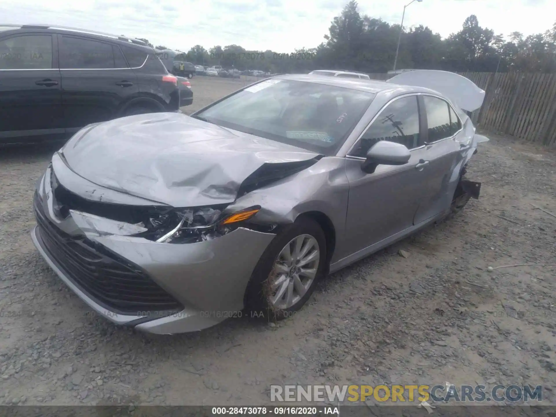 2 Photograph of a damaged car 4T1B11HK5KU682527 TOYOTA CAMRY 2019