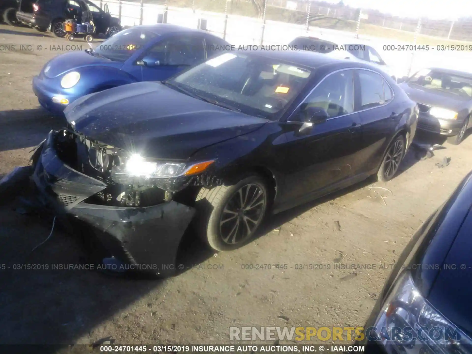 2 Photograph of a damaged car 4T1B11HK5KU689915 TOYOTA CAMRY 2019