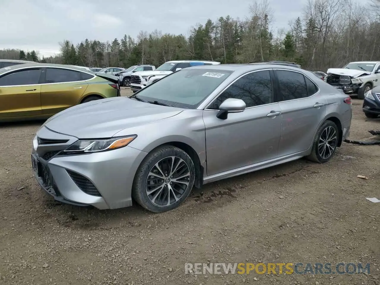 1 Photograph of a damaged car 4T1B11HK5KU691406 TOYOTA CAMRY 2019