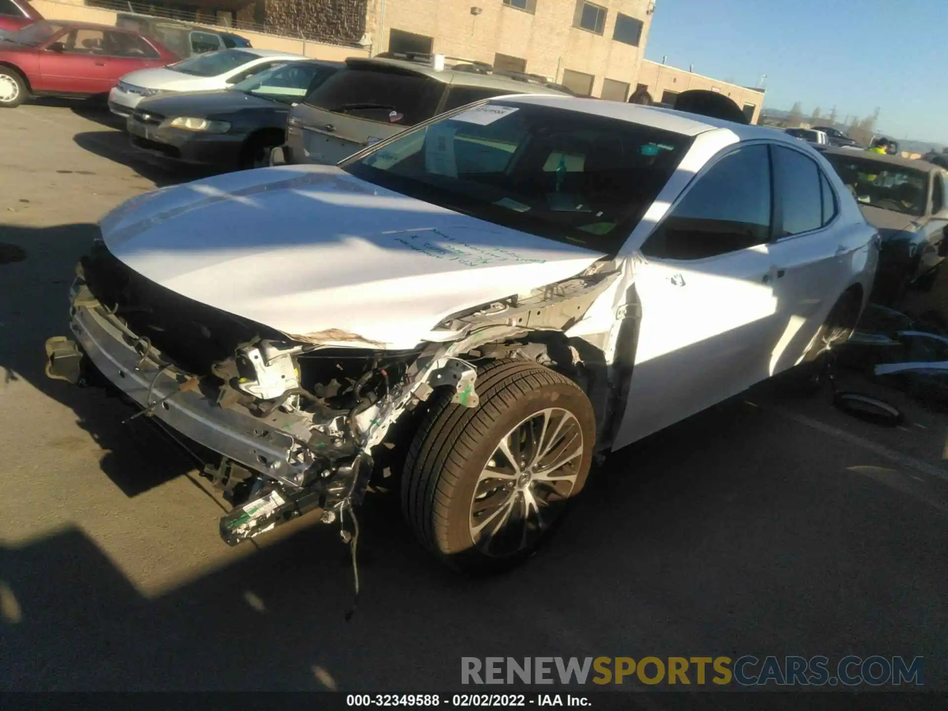 2 Photograph of a damaged car 4T1B11HK5KU698162 TOYOTA CAMRY 2019