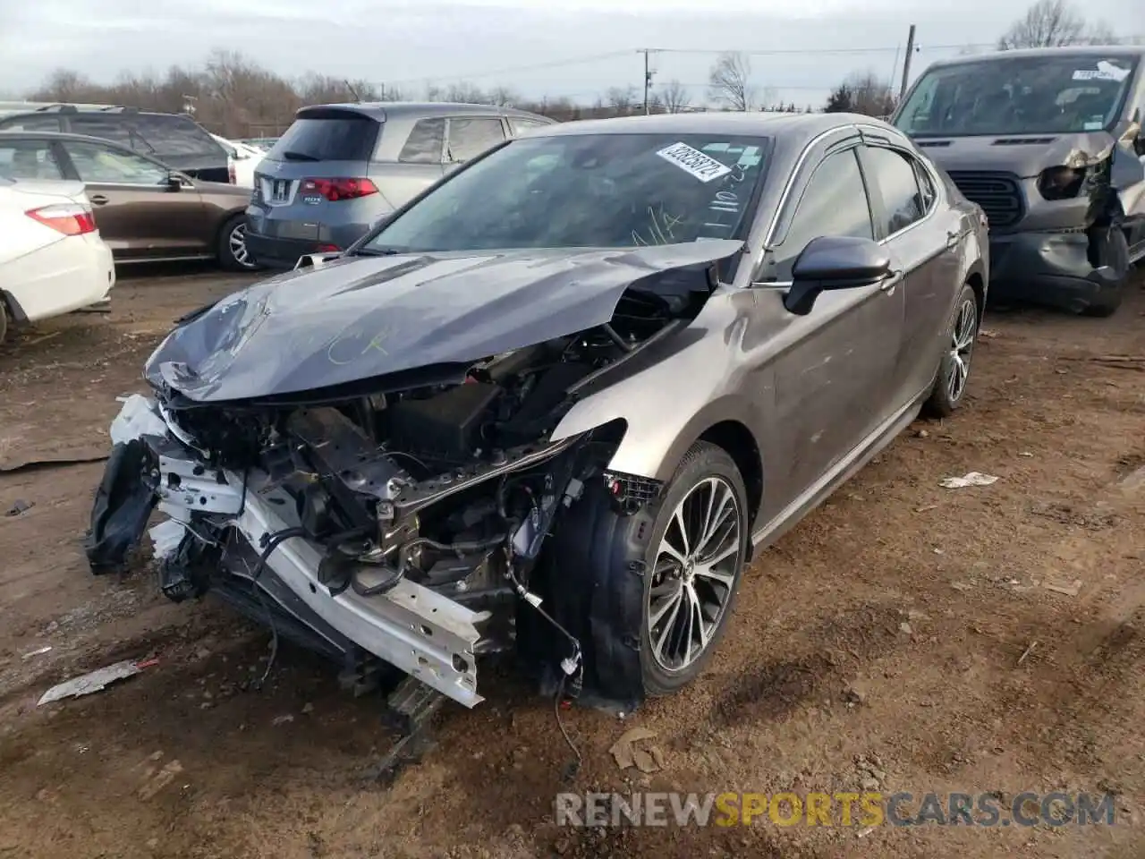 2 Photograph of a damaged car 4T1B11HK5KU698405 TOYOTA CAMRY 2019