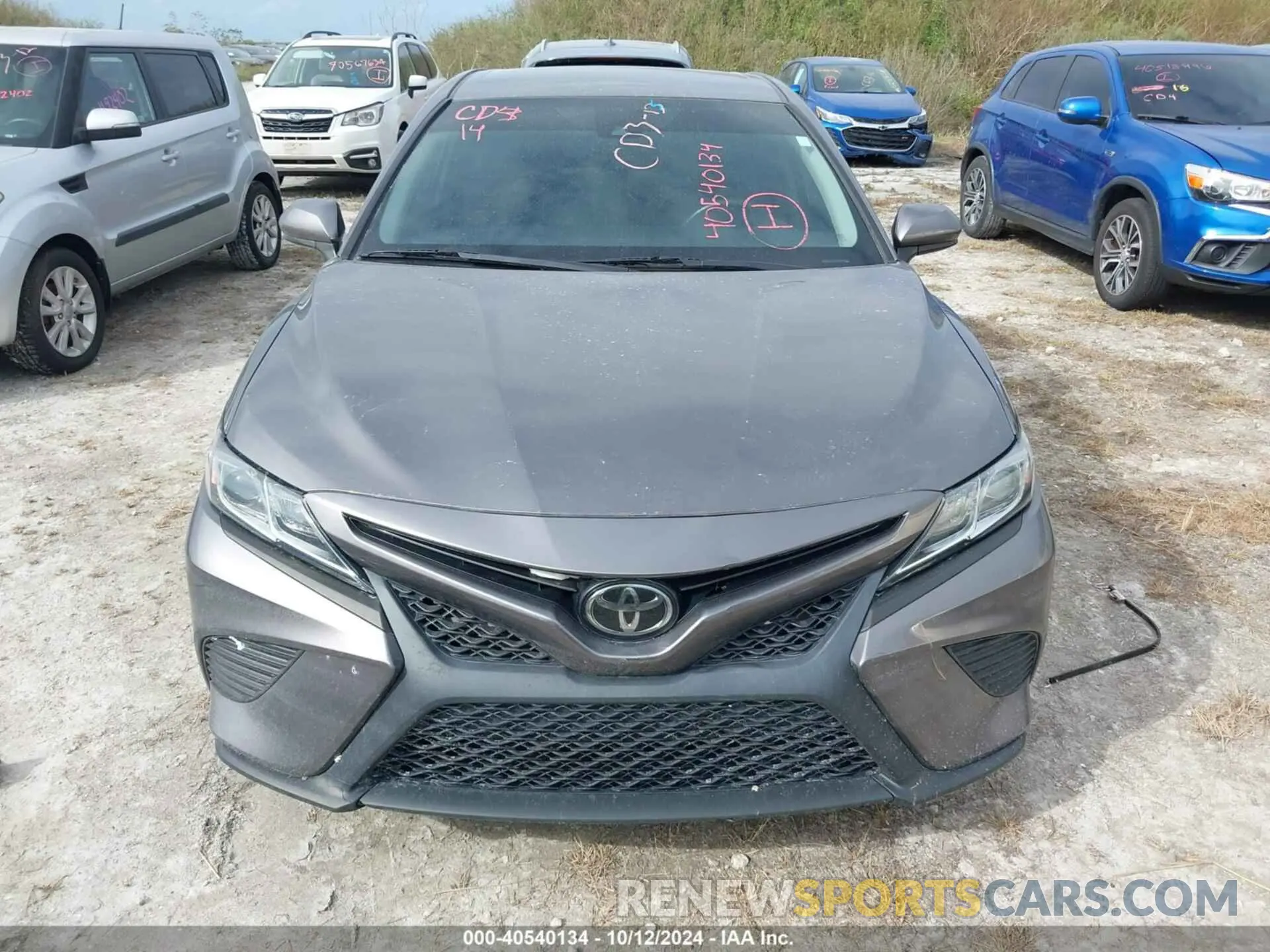 11 Photograph of a damaged car 4T1B11HK5KU700024 TOYOTA CAMRY 2019