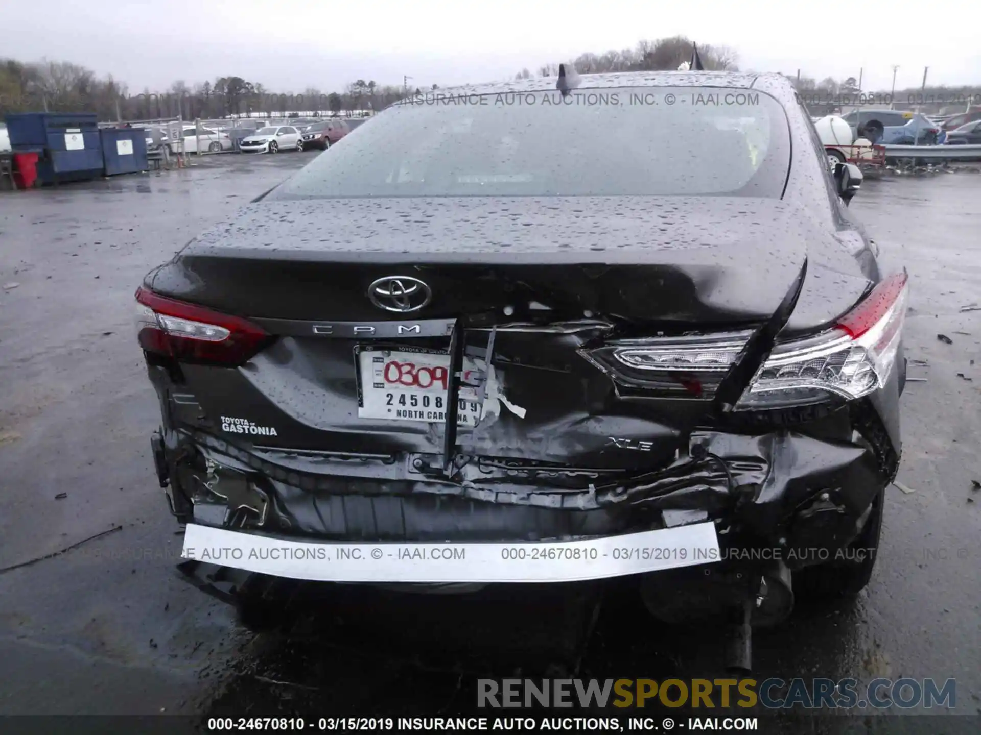 6 Photograph of a damaged car 4T1B11HK5KU703103 TOYOTA CAMRY 2019