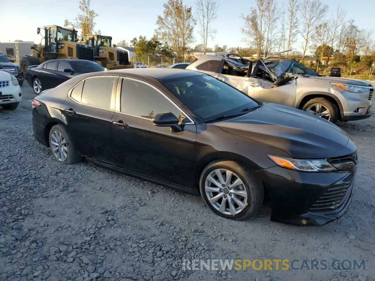 4 Photograph of a damaged car 4T1B11HK5KU714375 TOYOTA CAMRY 2019