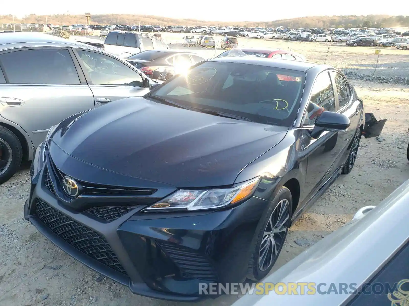 2 Photograph of a damaged car 4T1B11HK5KU716501 TOYOTA CAMRY 2019