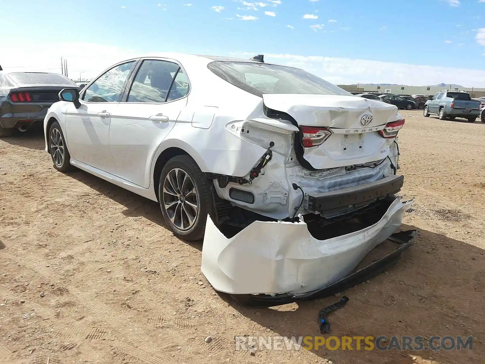 3 Photograph of a damaged car 4T1B11HK5KU717244 TOYOTA CAMRY 2019