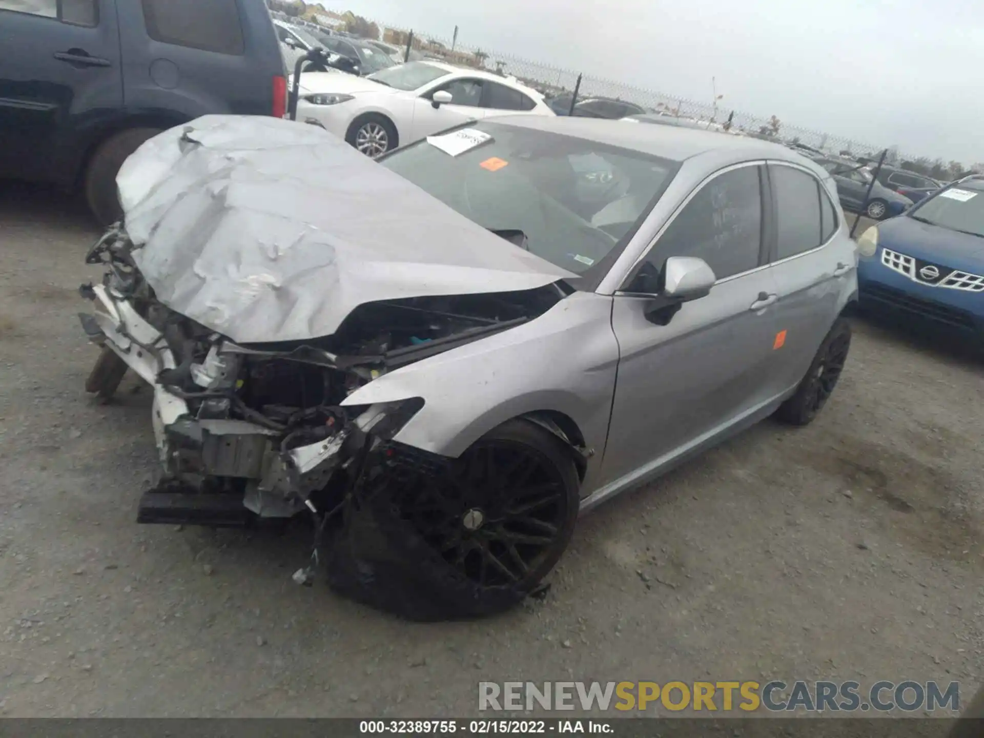 2 Photograph of a damaged car 4T1B11HK5KU717728 TOYOTA CAMRY 2019