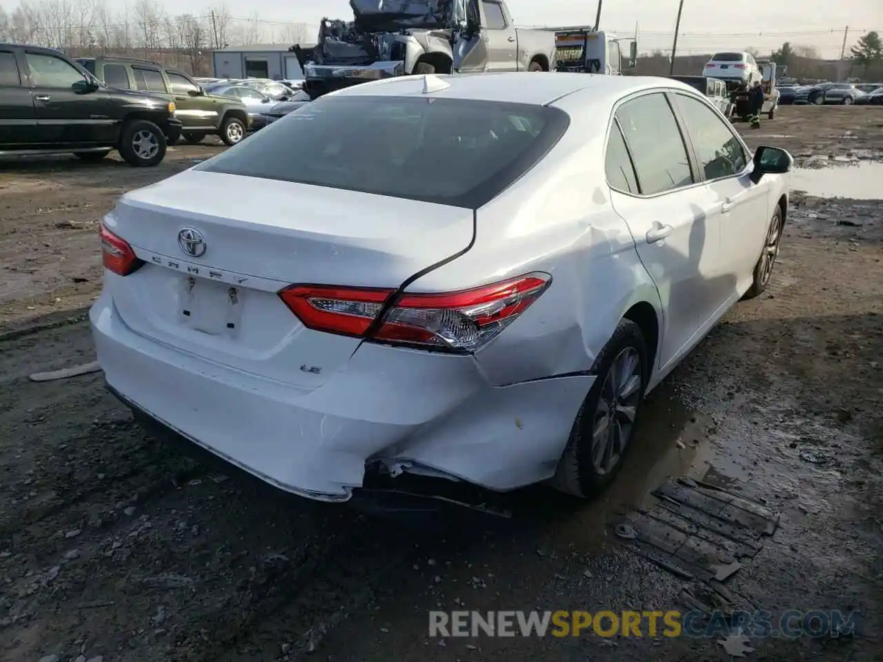 4 Photograph of a damaged car 4T1B11HK5KU720628 TOYOTA CAMRY 2019