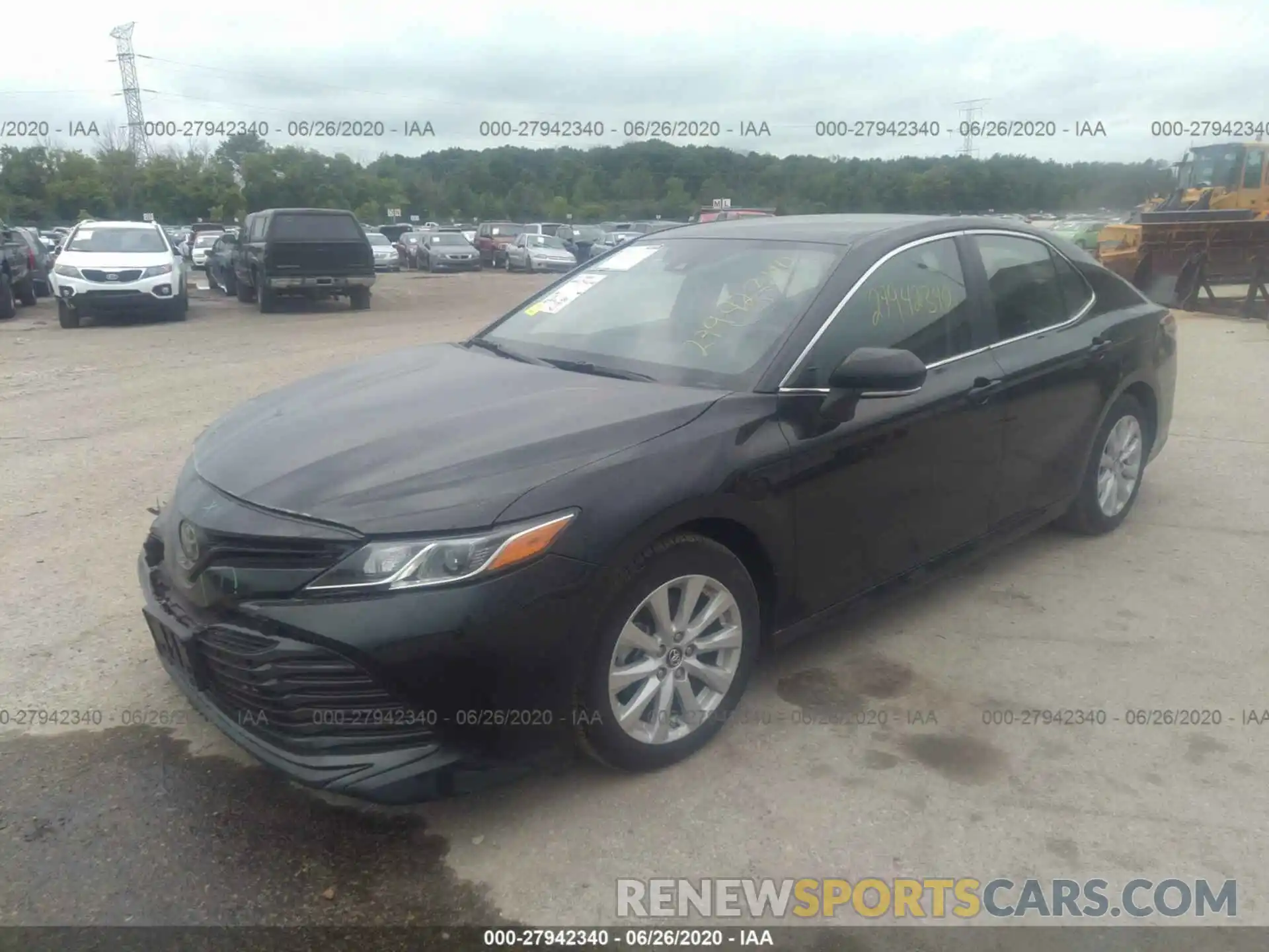 2 Photograph of a damaged car 4T1B11HK5KU721519 TOYOTA CAMRY 2019