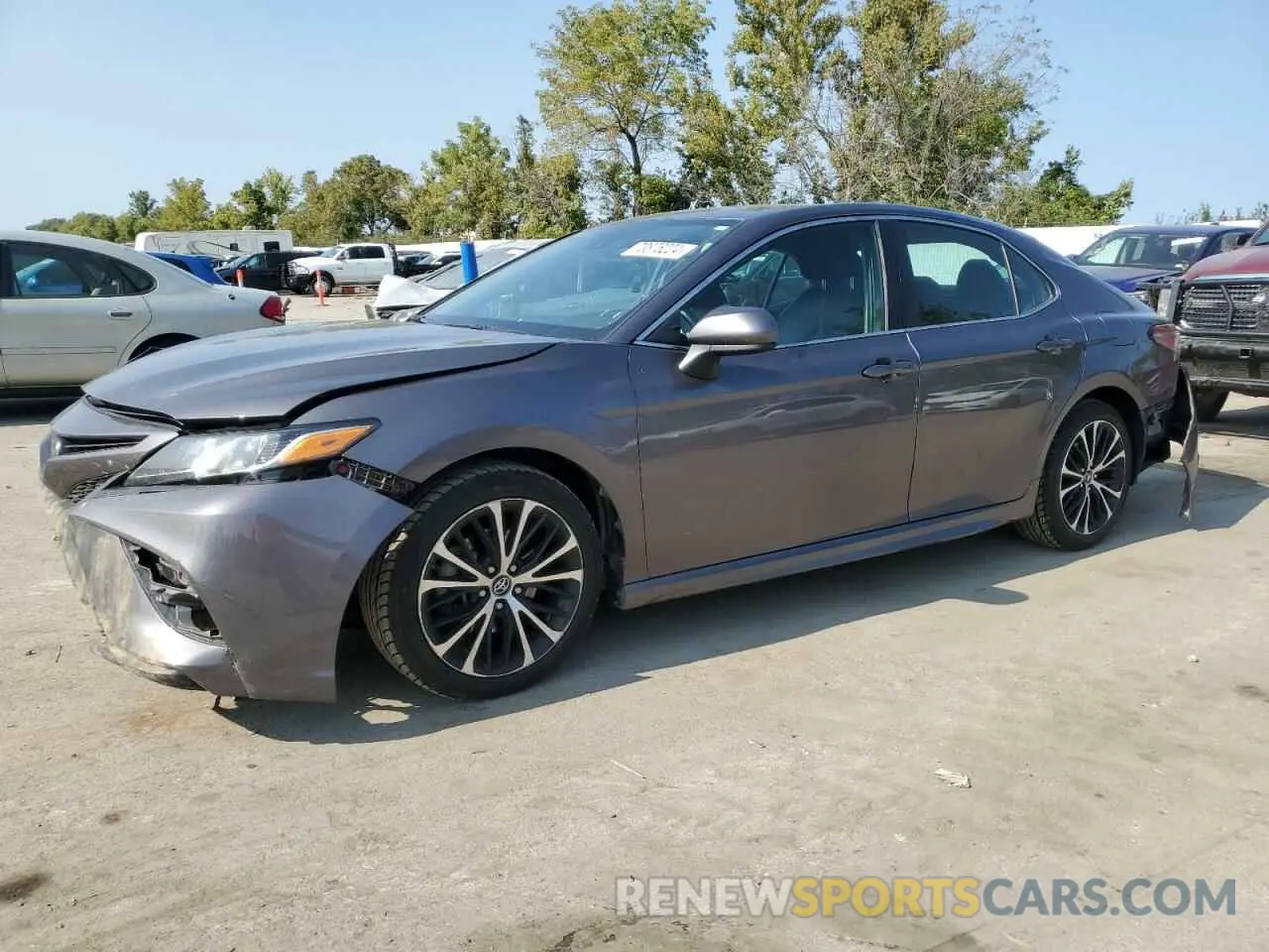 1 Photograph of a damaged car 4T1B11HK5KU724520 TOYOTA CAMRY 2019