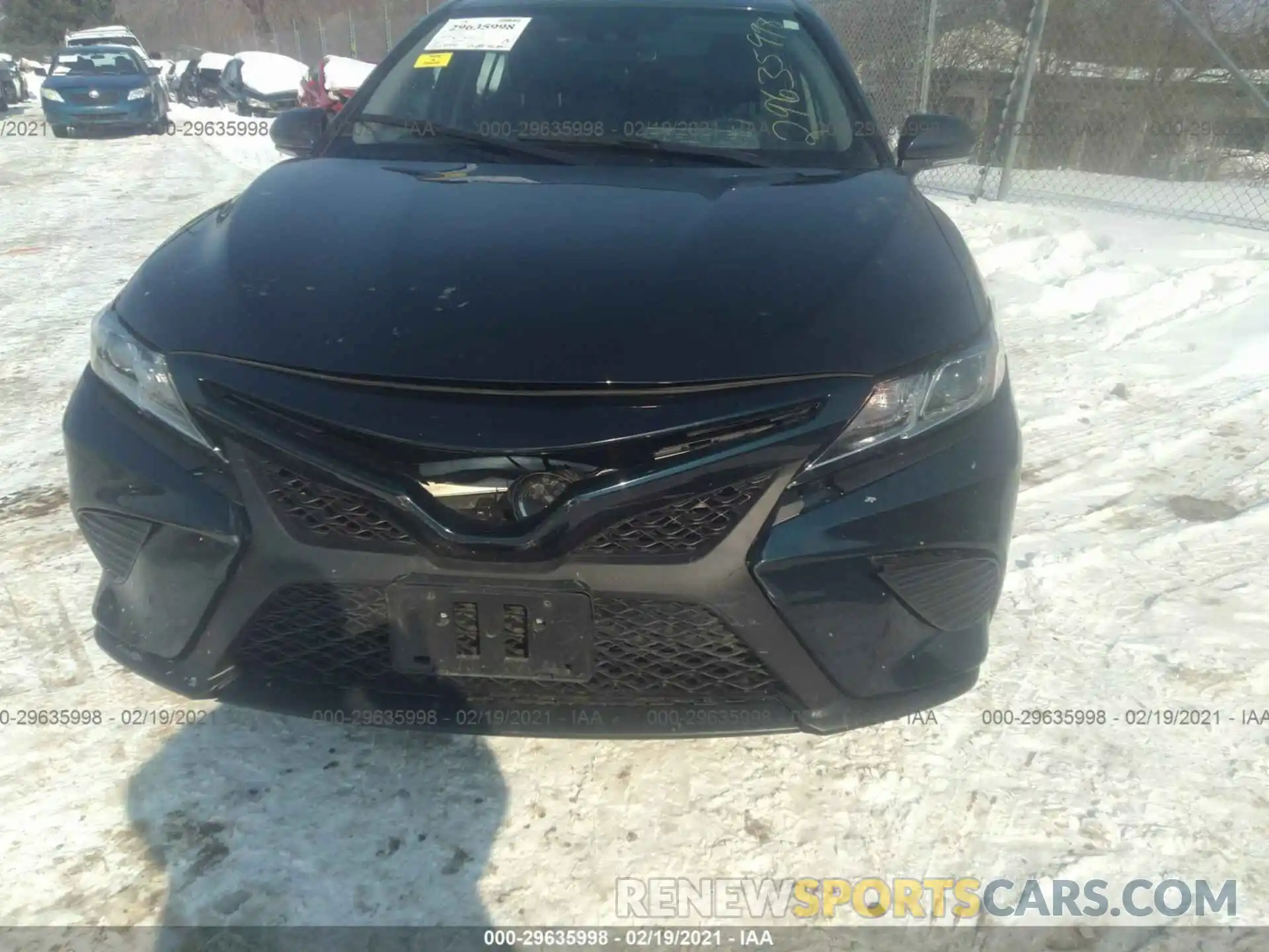 6 Photograph of a damaged car 4T1B11HK5KU725893 TOYOTA CAMRY 2019