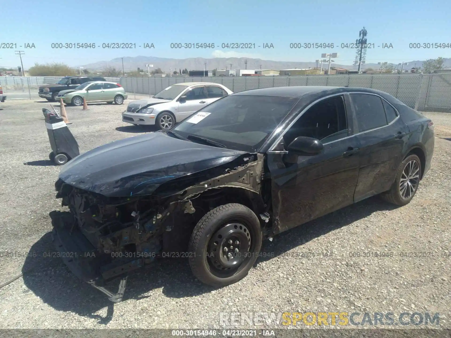 2 Photograph of a damaged car 4T1B11HK5KU733184 TOYOTA CAMRY 2019