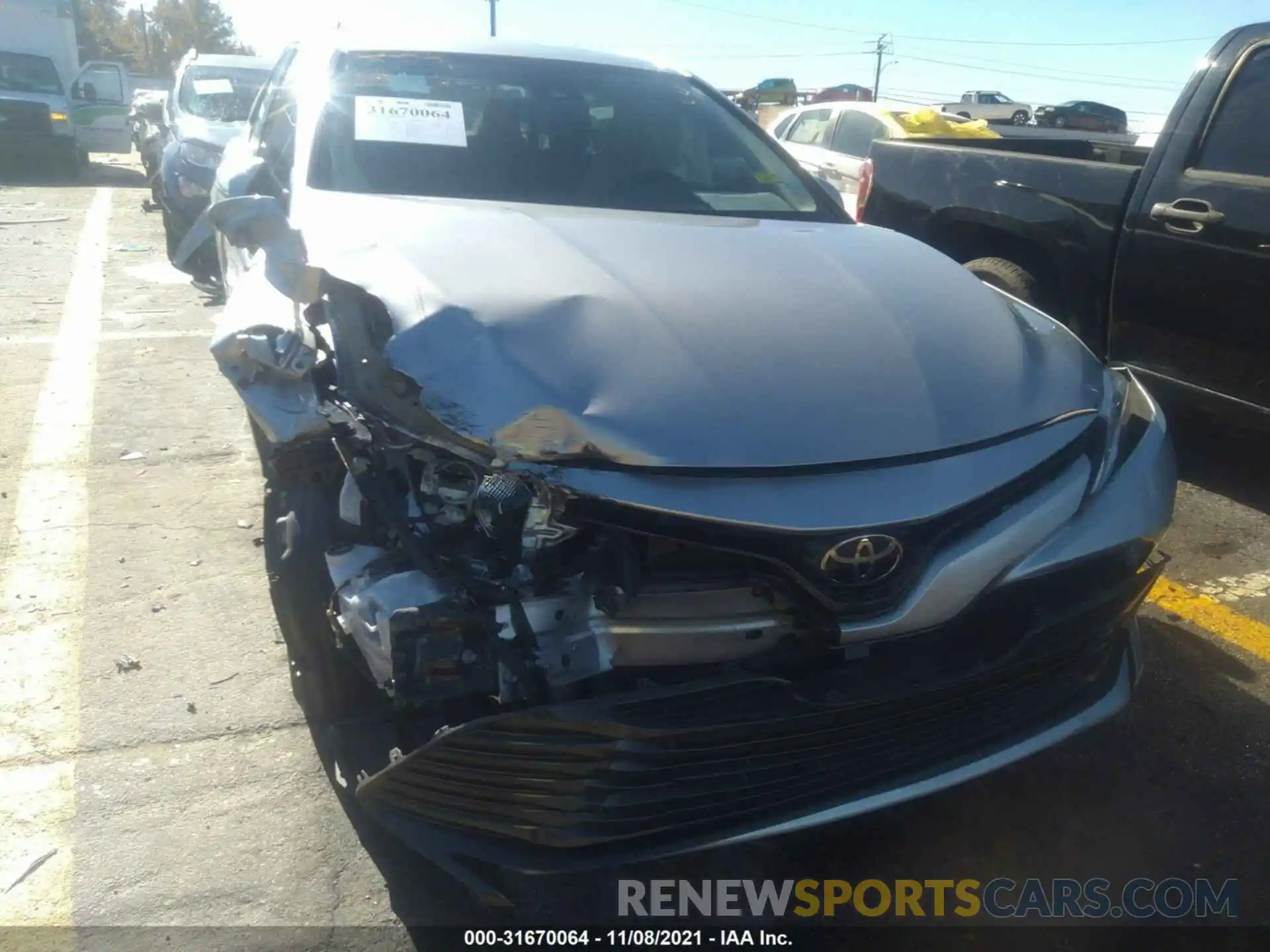 6 Photograph of a damaged car 4T1B11HK5KU735033 TOYOTA CAMRY 2019