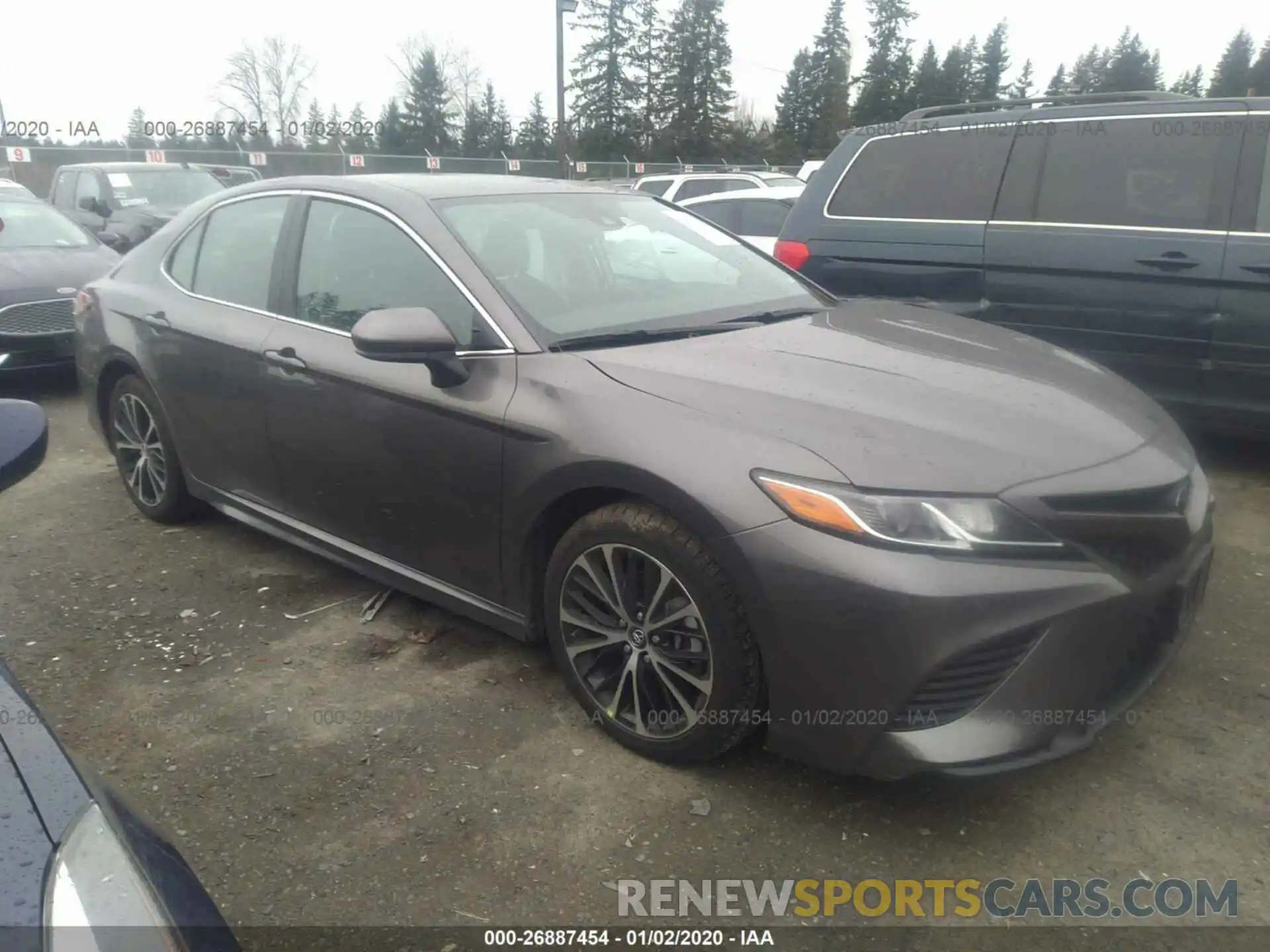 1 Photograph of a damaged car 4T1B11HK5KU735386 TOYOTA CAMRY 2019