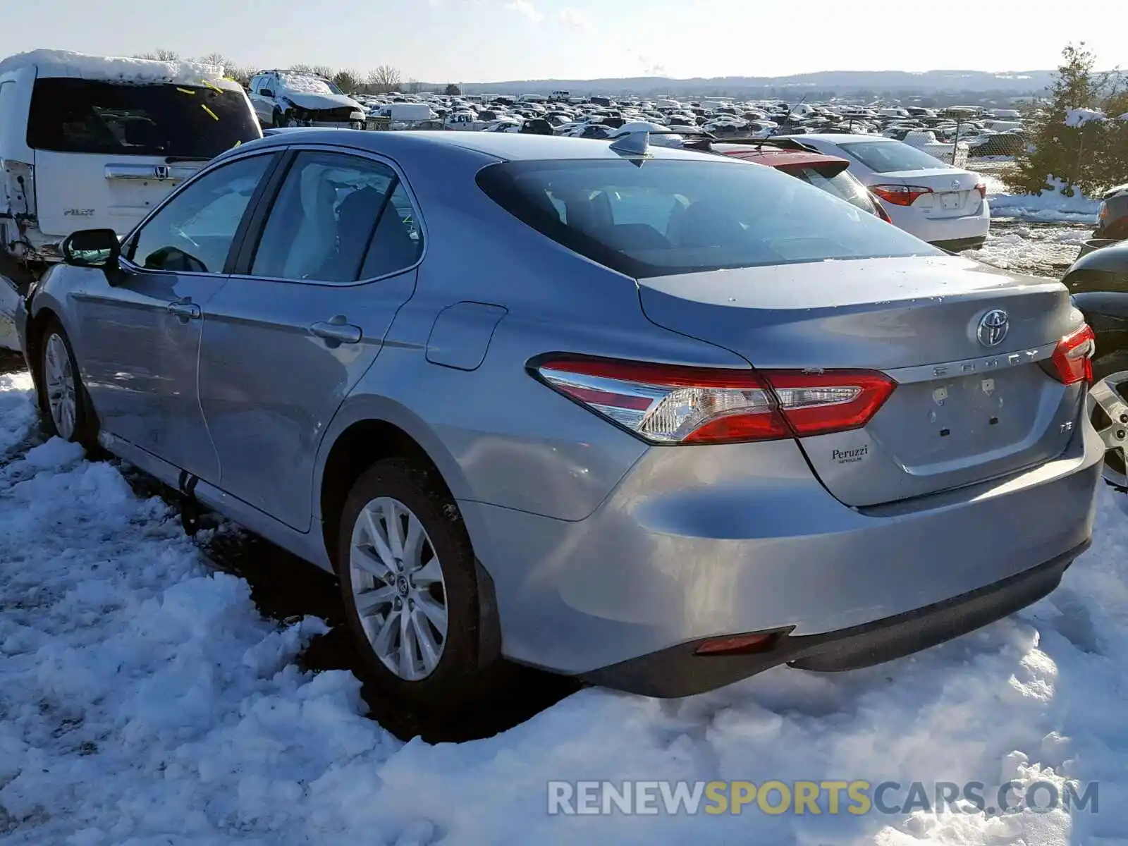 3 Photograph of a damaged car 4T1B11HK5KU741575 TOYOTA CAMRY 2019