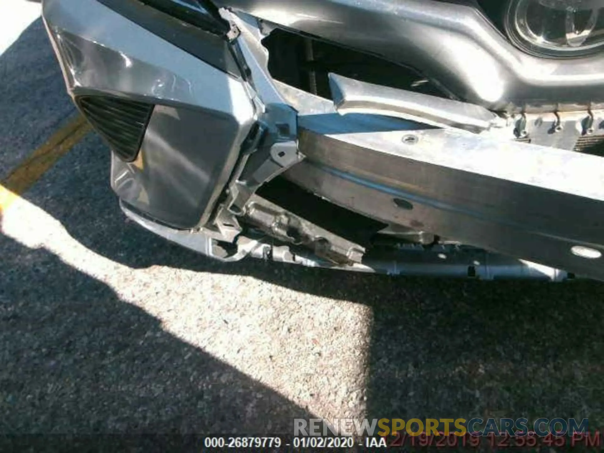 2 Photograph of a damaged car 4T1B11HK5KU741799 TOYOTA CAMRY 2019
