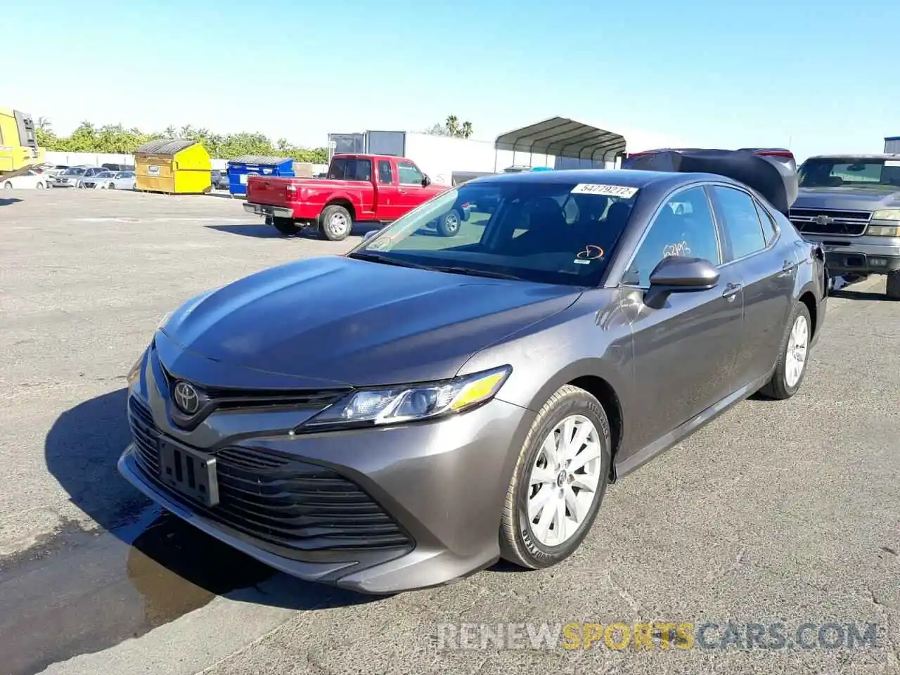 2 Photograph of a damaged car 4T1B11HK5KU742001 TOYOTA CAMRY 2019