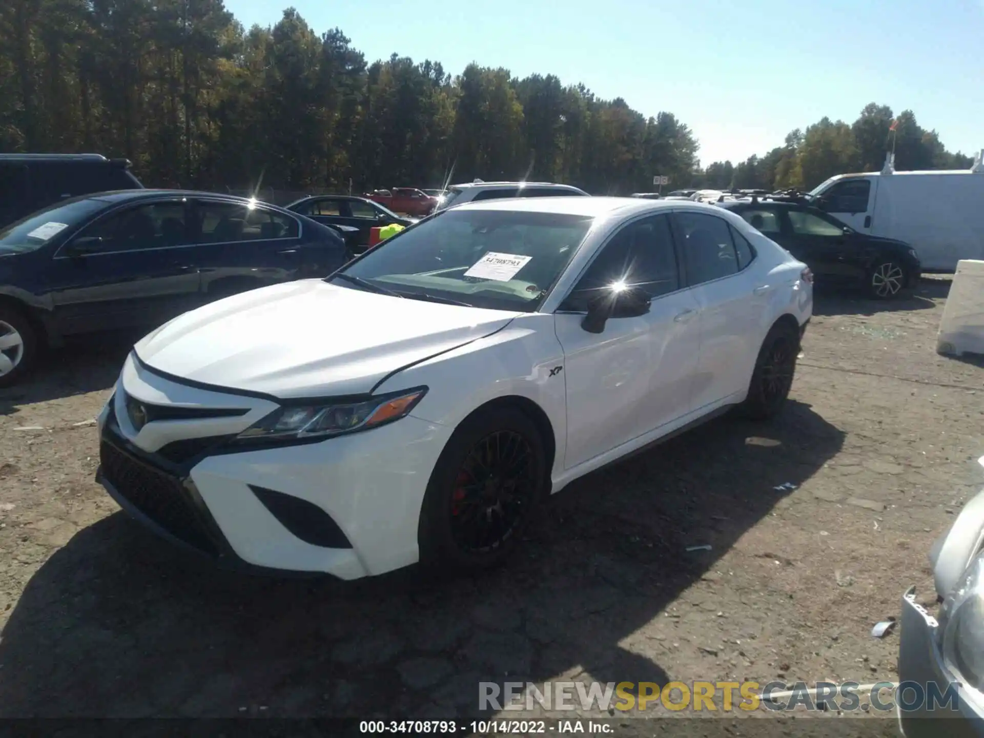 2 Photograph of a damaged car 4T1B11HK5KU747036 TOYOTA CAMRY 2019