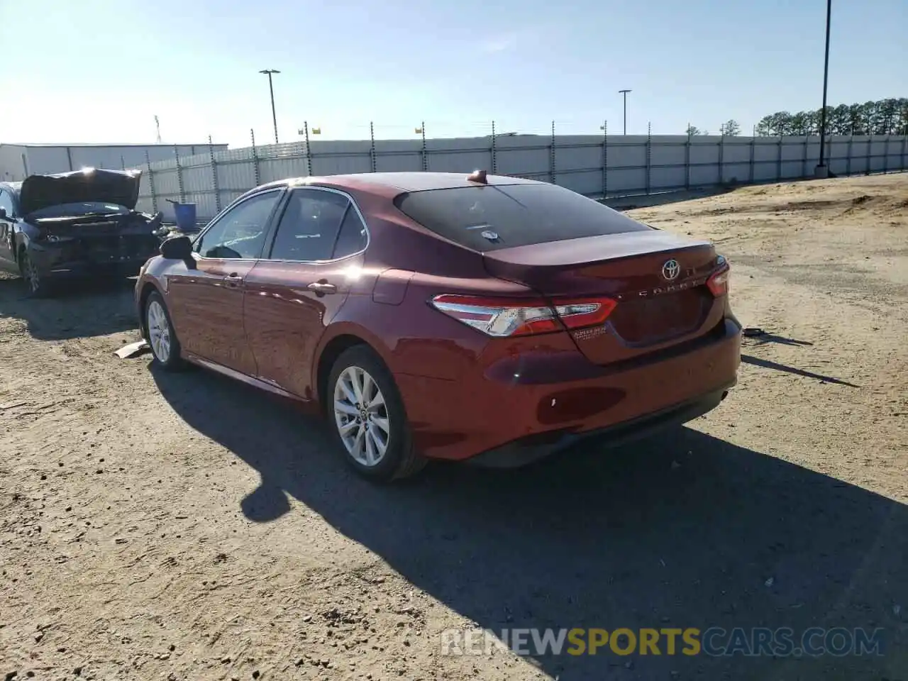 2 Photograph of a damaged car 4T1B11HK5KU747893 TOYOTA CAMRY 2019