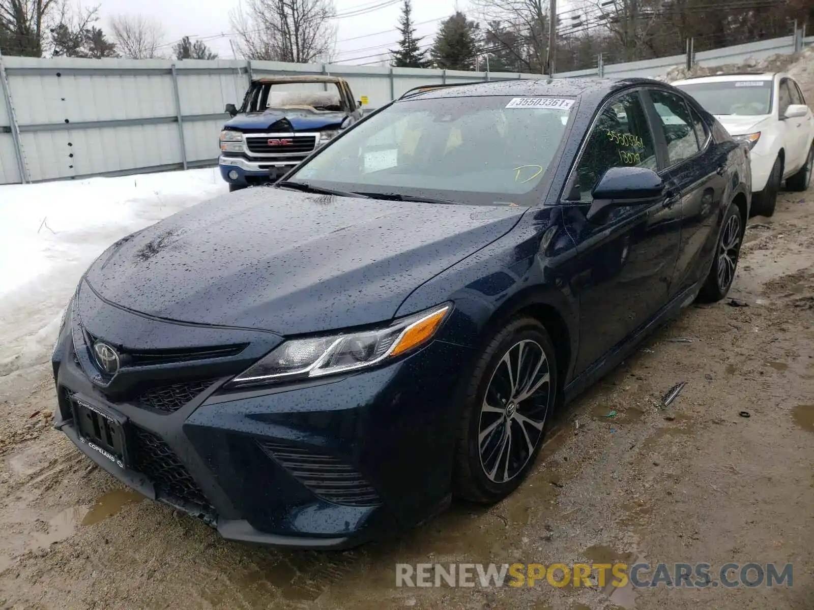 2 Photograph of a damaged car 4T1B11HK5KU747988 TOYOTA CAMRY 2019