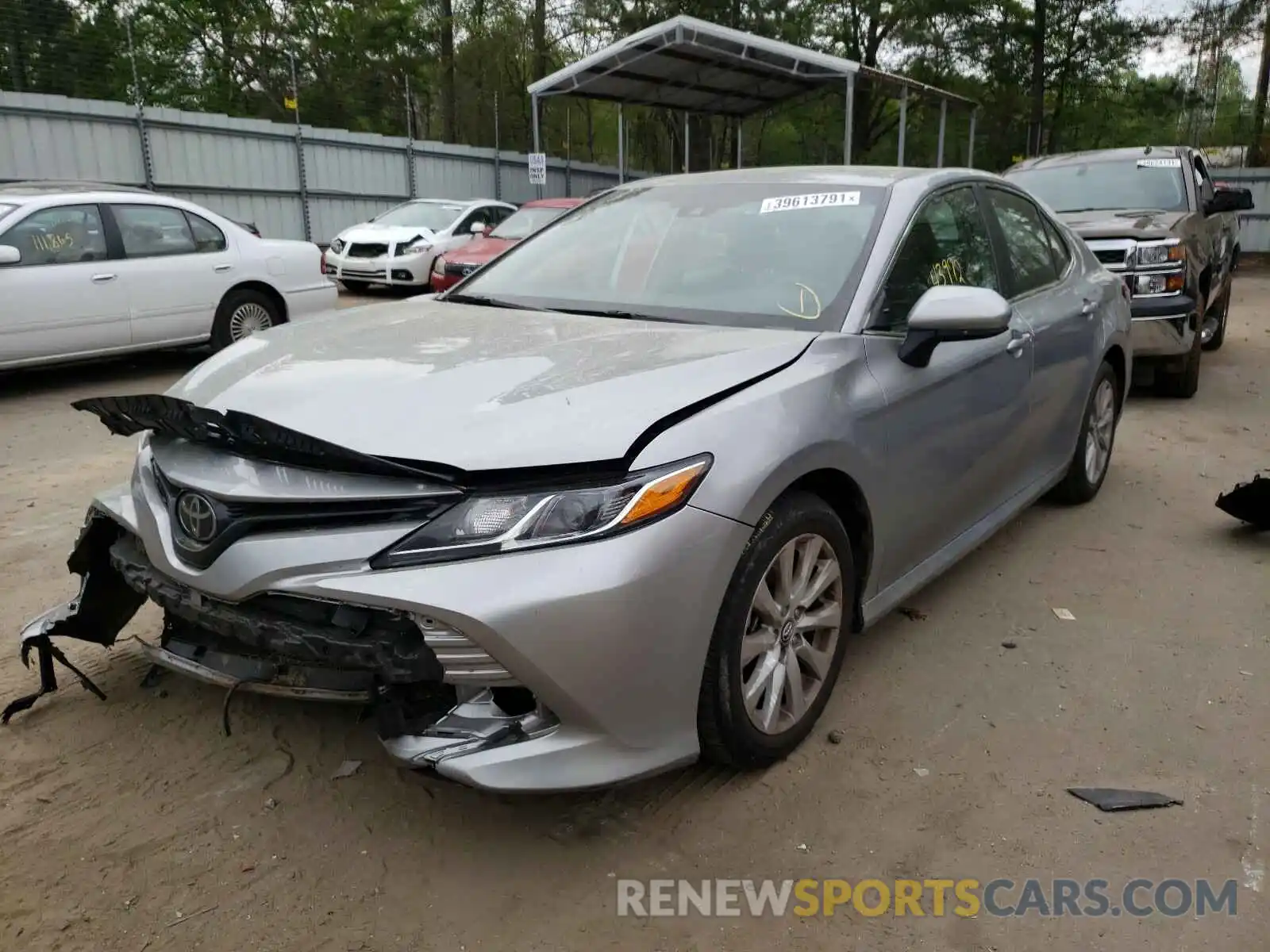 2 Photograph of a damaged car 4T1B11HK5KU753760 TOYOTA CAMRY 2019