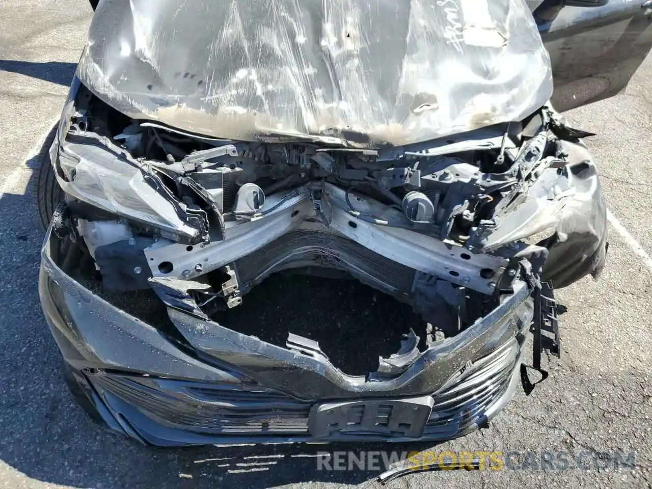 7 Photograph of a damaged car 4T1B11HK5KU754374 TOYOTA CAMRY 2019