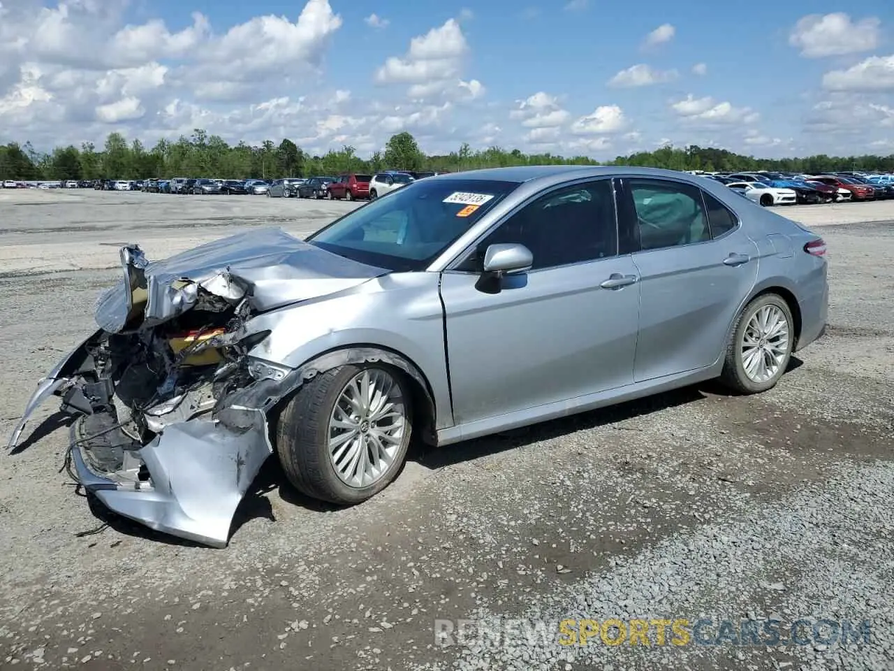 1 Photograph of a damaged car 4T1B11HK5KU758053 TOYOTA CAMRY 2019