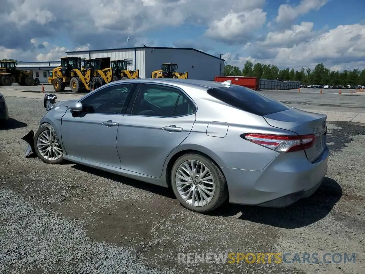 2 Photograph of a damaged car 4T1B11HK5KU758053 TOYOTA CAMRY 2019