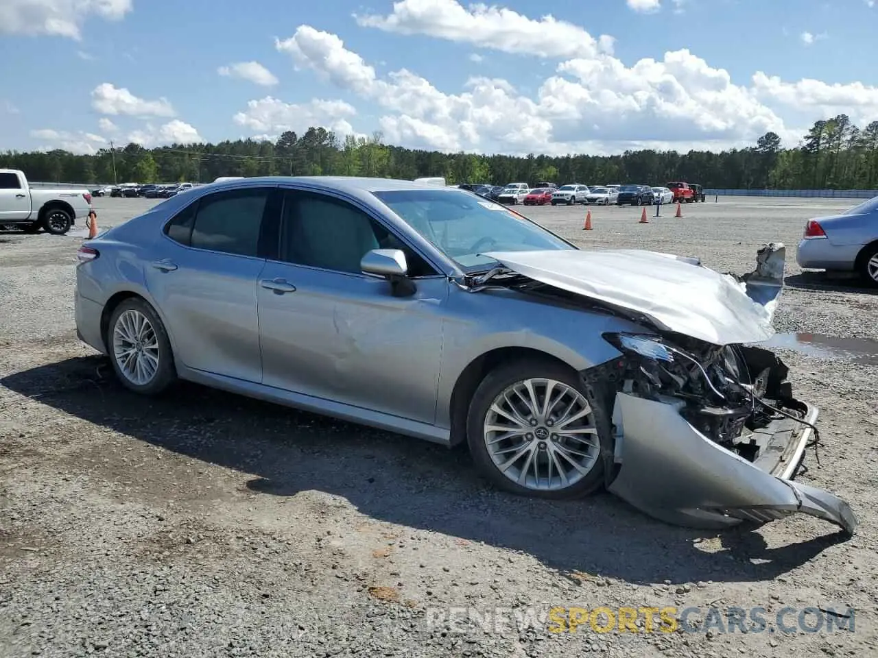 4 Photograph of a damaged car 4T1B11HK5KU758053 TOYOTA CAMRY 2019