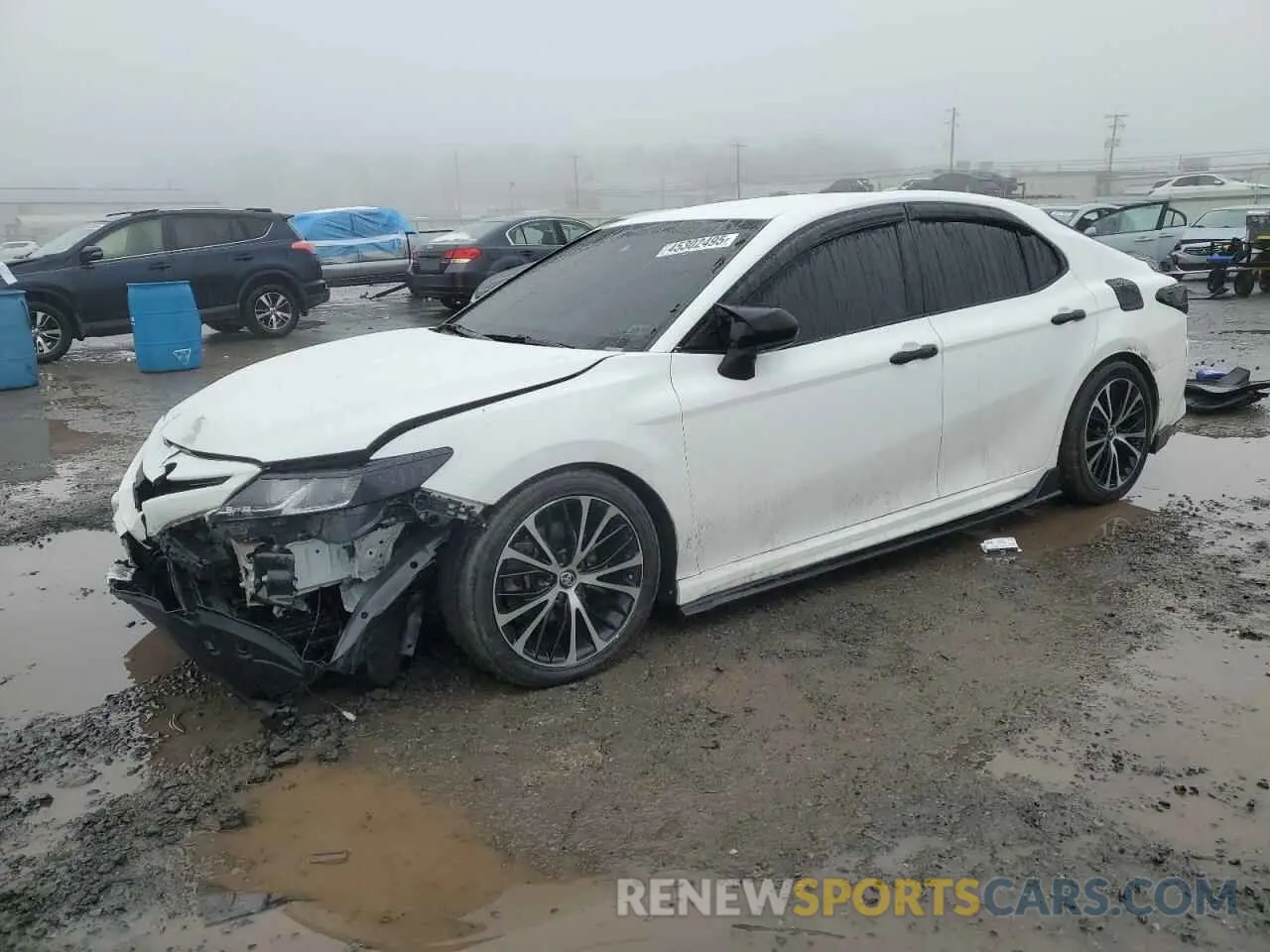 1 Photograph of a damaged car 4T1B11HK5KU763656 TOYOTA CAMRY 2019
