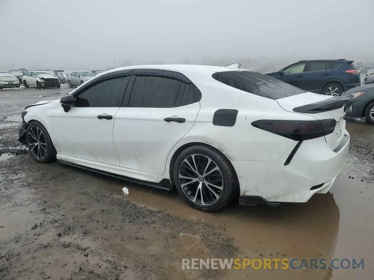 2 Photograph of a damaged car 4T1B11HK5KU763656 TOYOTA CAMRY 2019