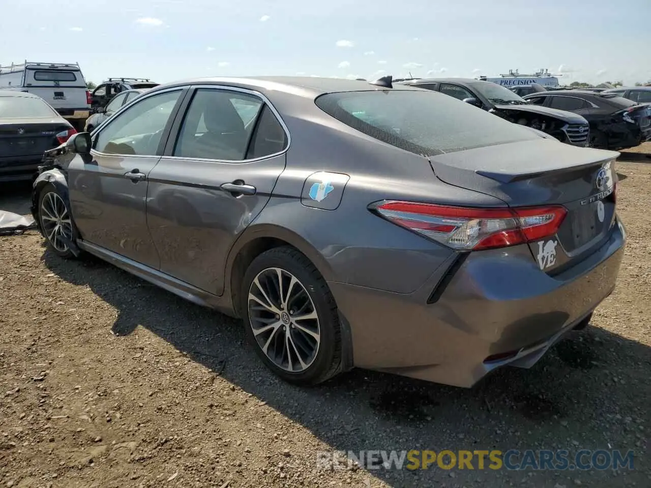 2 Photograph of a damaged car 4T1B11HK5KU764497 TOYOTA CAMRY 2019