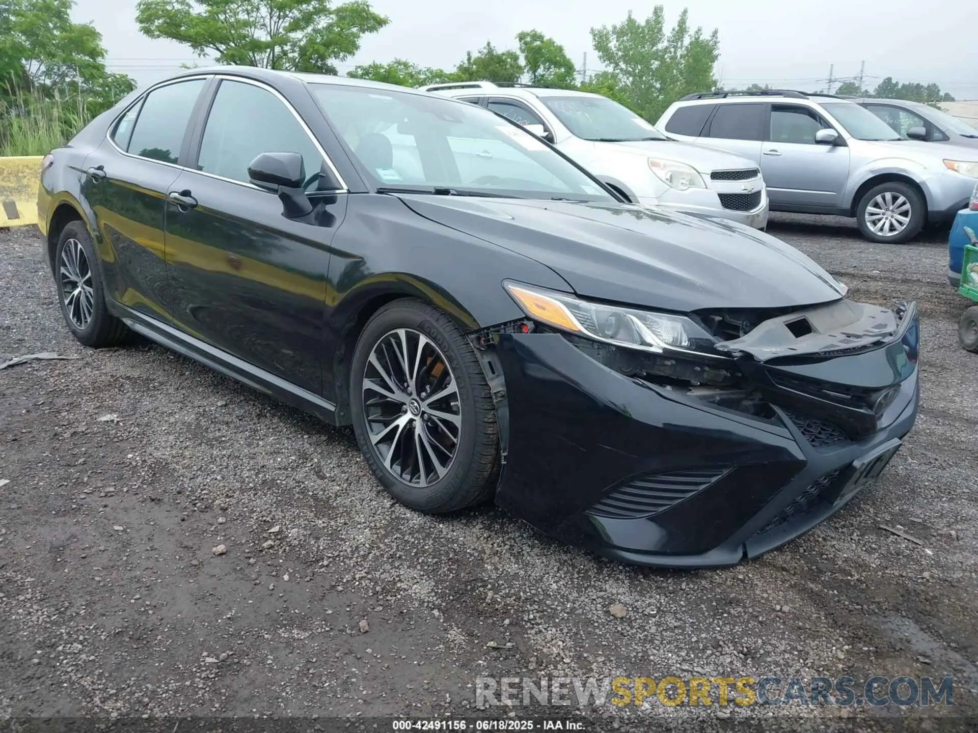 1 Photograph of a damaged car 4T1B11HK5KU768825 TOYOTA CAMRY 2019