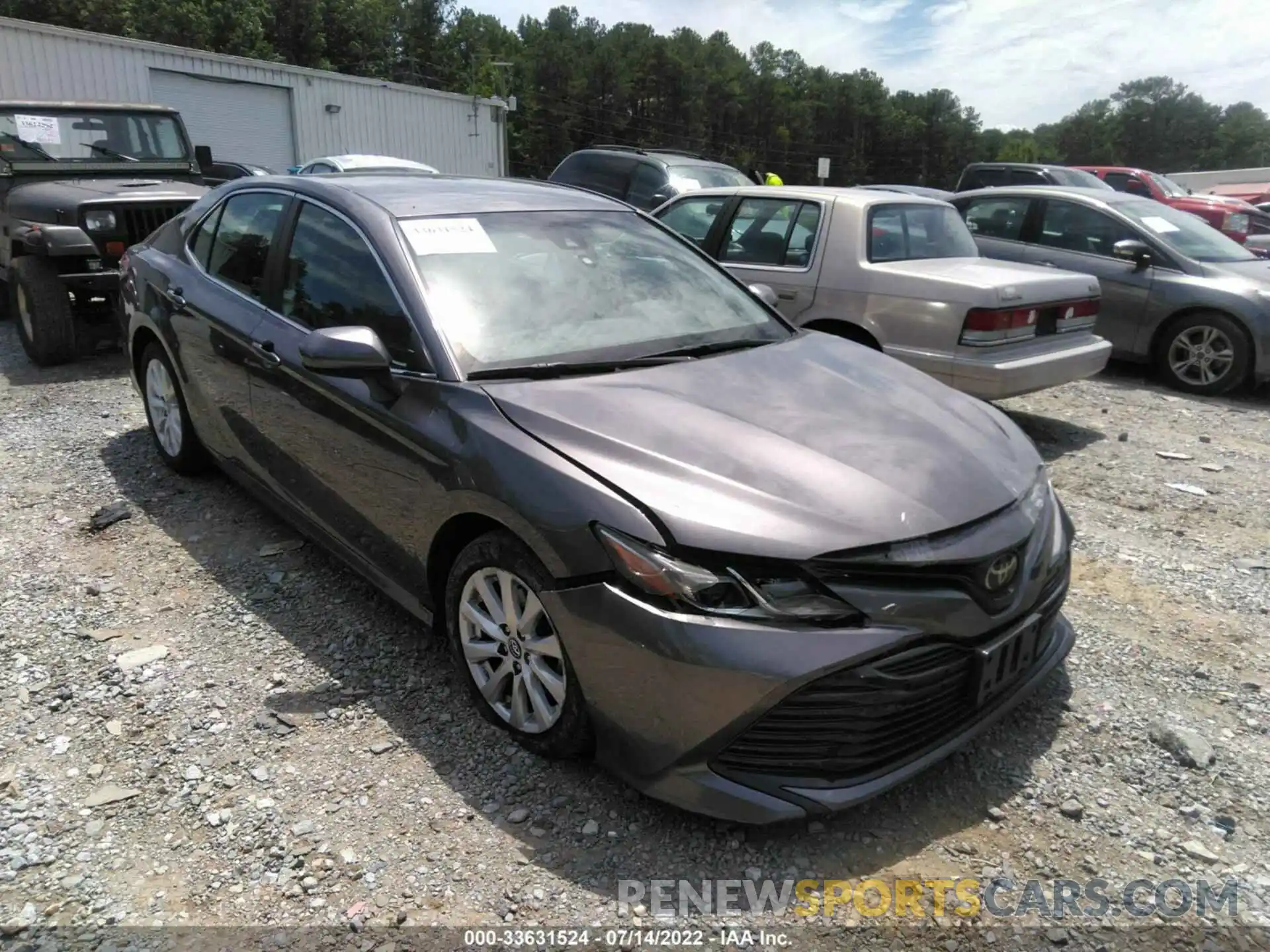 1 Photograph of a damaged car 4T1B11HK5KU770106 TOYOTA CAMRY 2019