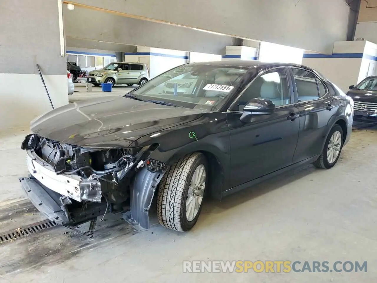 1 Photograph of a damaged car 4T1B11HK5KU771028 TOYOTA CAMRY 2019
