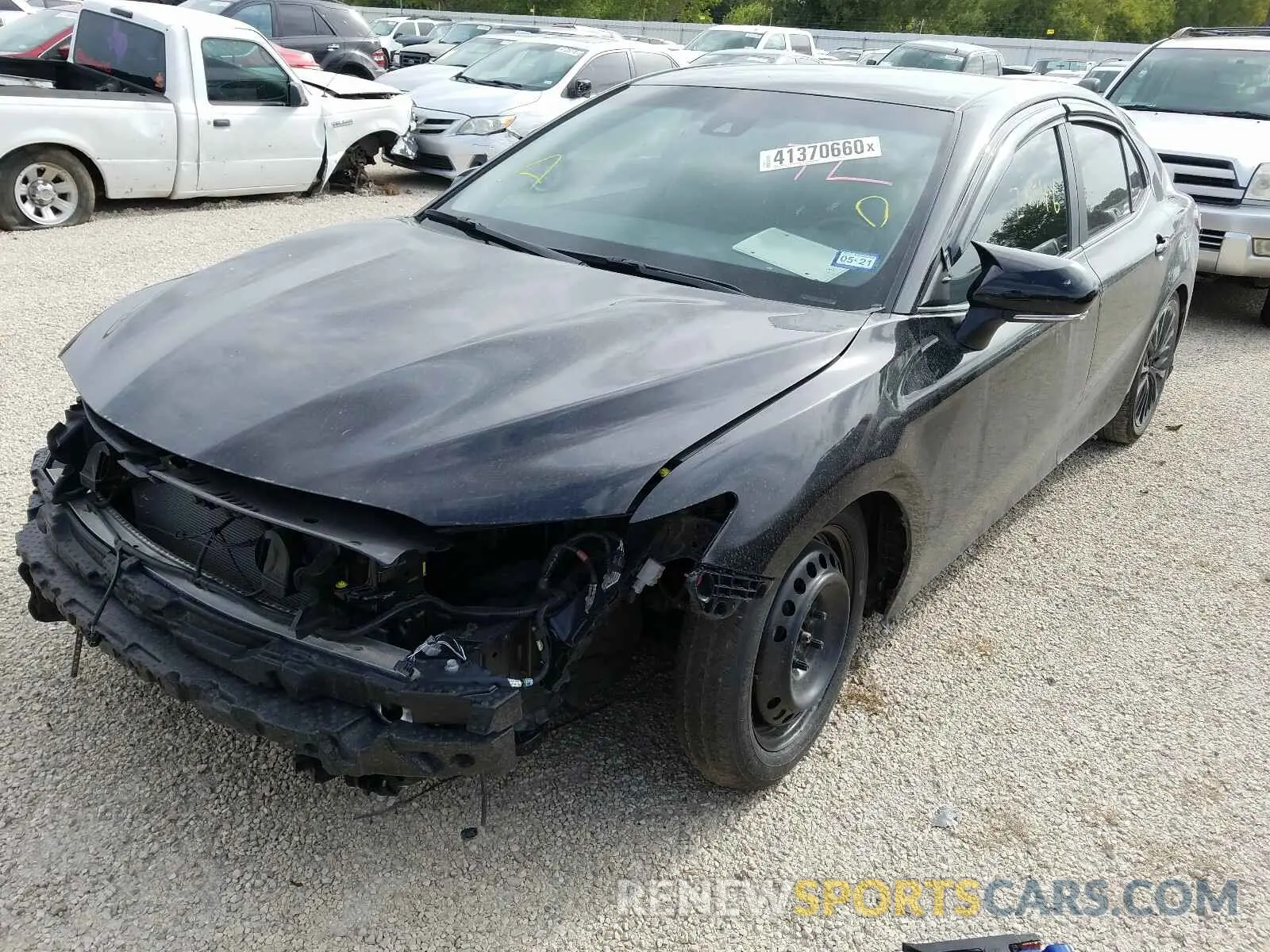 2 Photograph of a damaged car 4T1B11HK5KU773054 TOYOTA CAMRY 2019